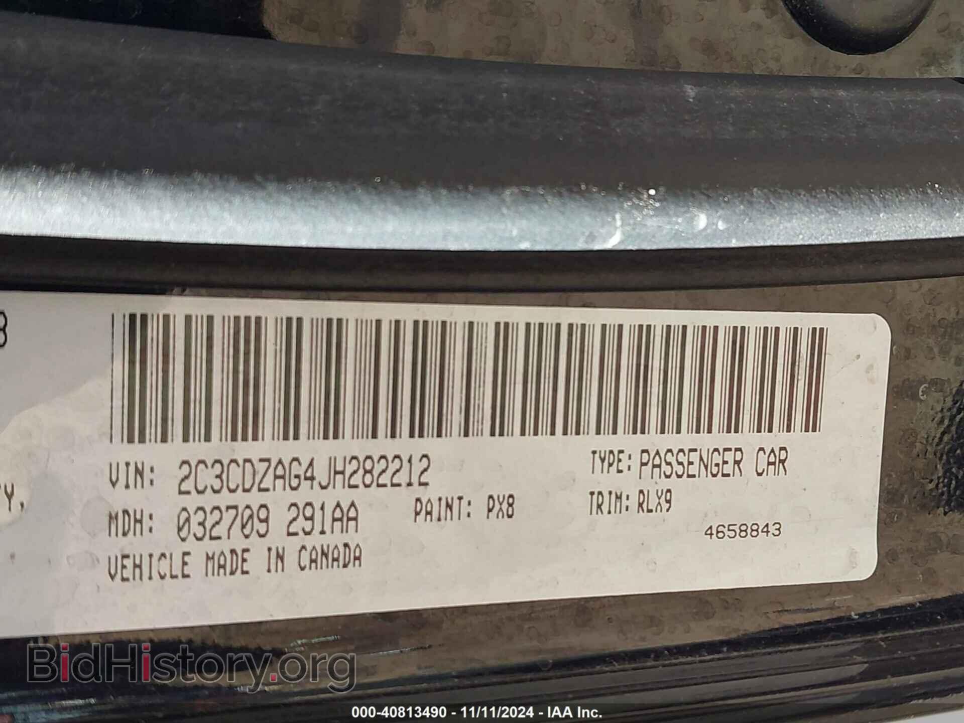 2018 DODGE CHALLENGER - VIN: 2C3CDZAG4JH282212 - Фото 9