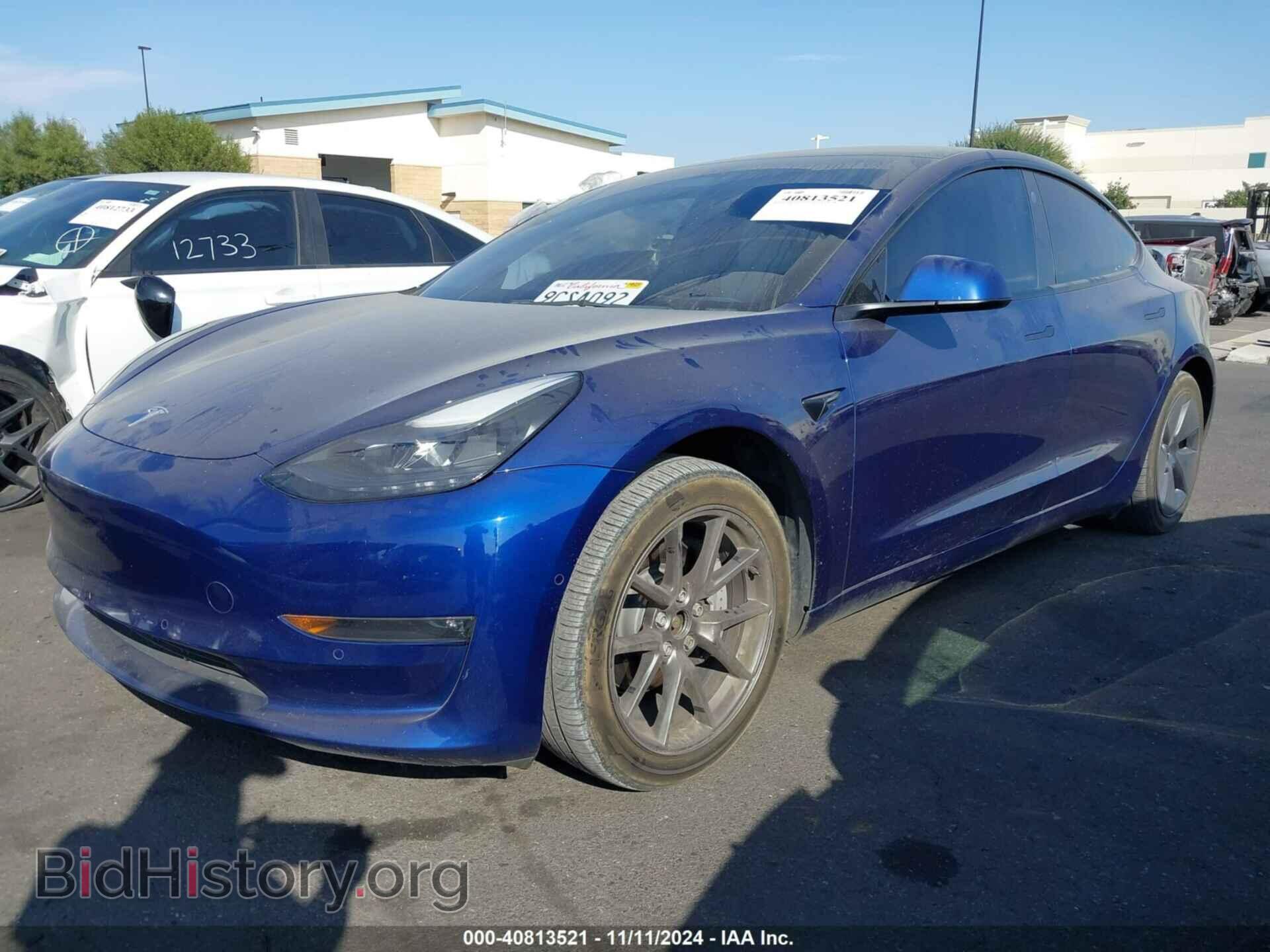 2022 TESLA MODEL 3 - VIN: 5YJ3E1EB6NF325811 - Фото 2