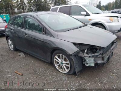 2016 Ford FOCUS SE, gray — VIN 1FADP3K29GL363473, IAAI