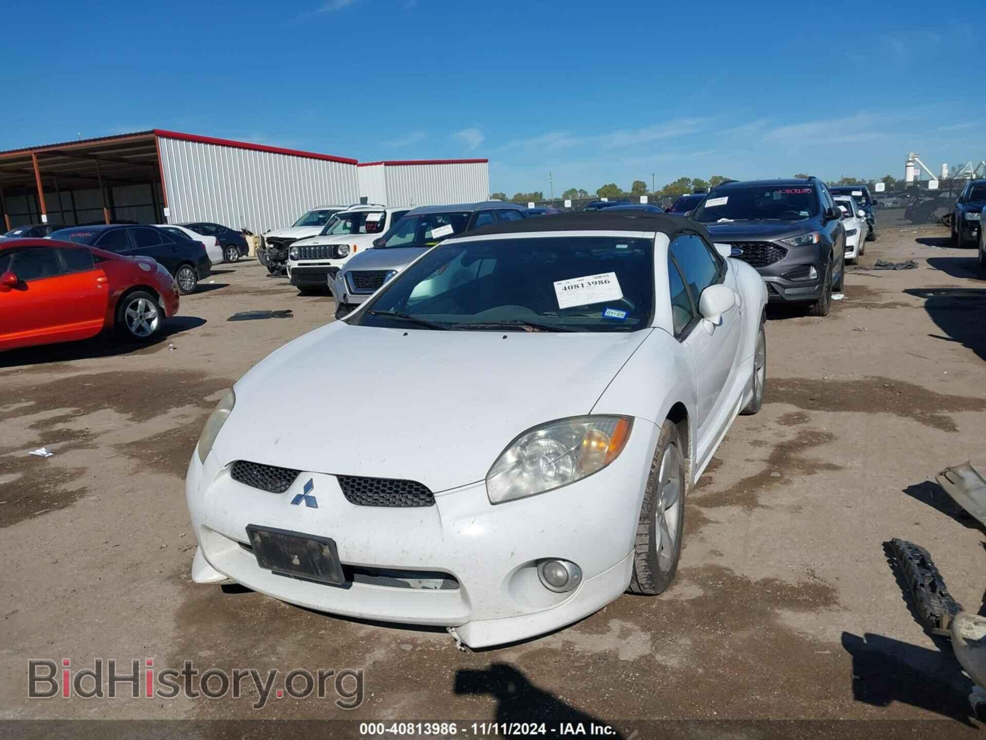 2008 MITSUBISHI ECLIPSE SPYDER - VIN: 4A3AL25F88E006435 - Фото 2