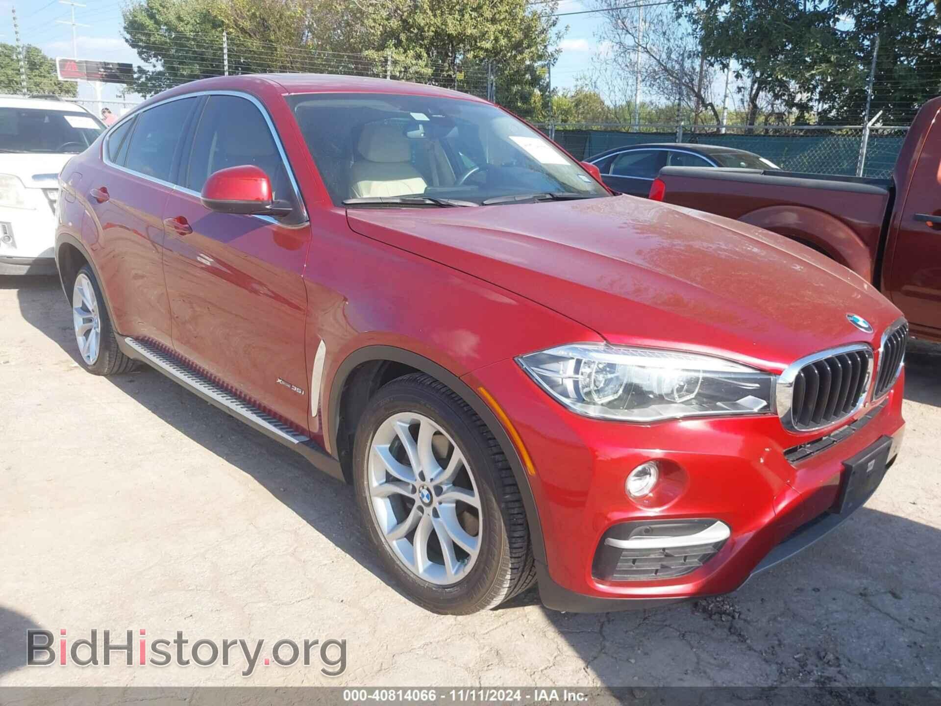 Фотография 5UXKU2C59F0N75978 - BMW X6 2015