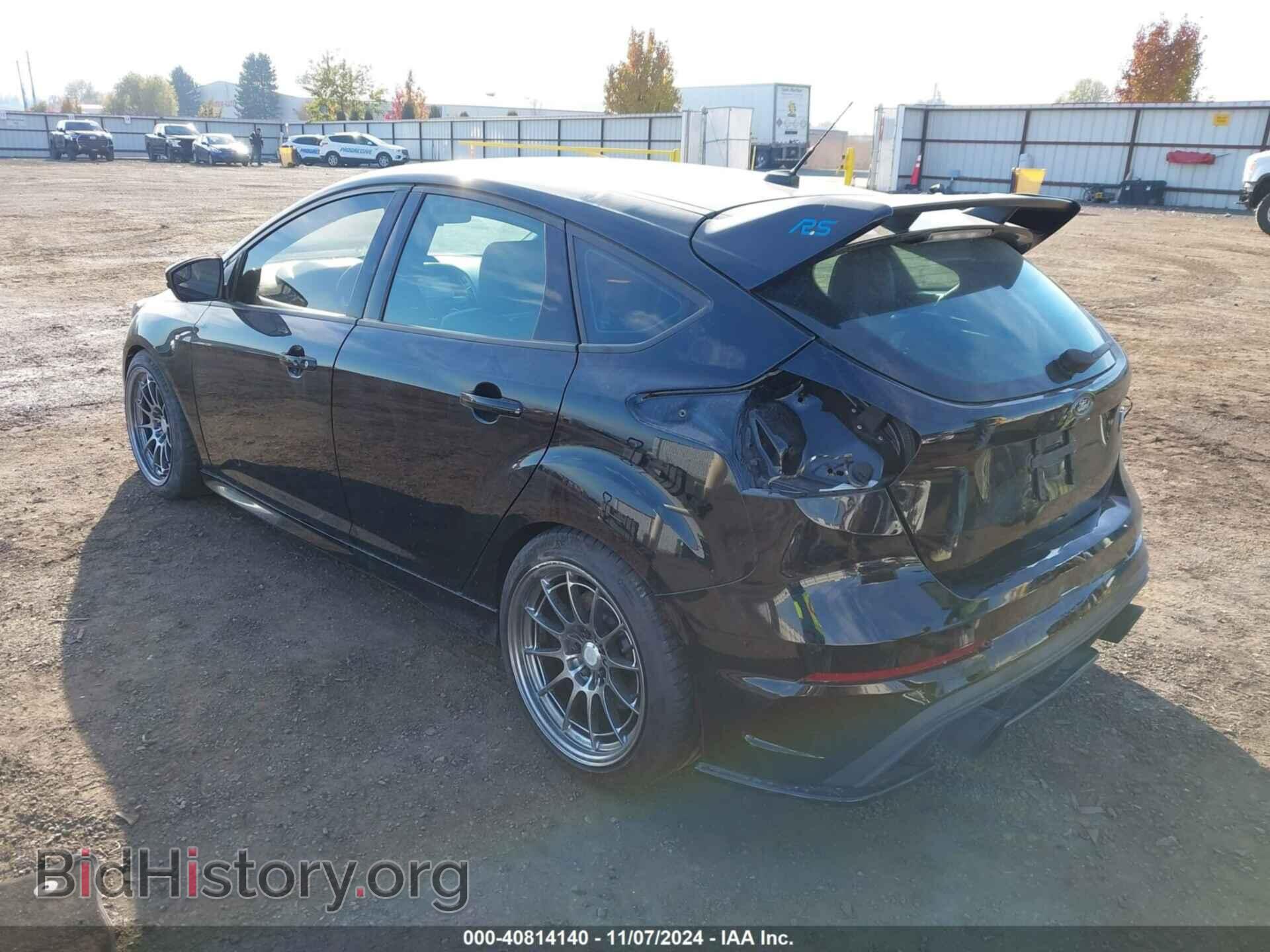 2017 FORD FOCUS RS - VIN: WF0DP3TH6H4123898 - Photo 3
