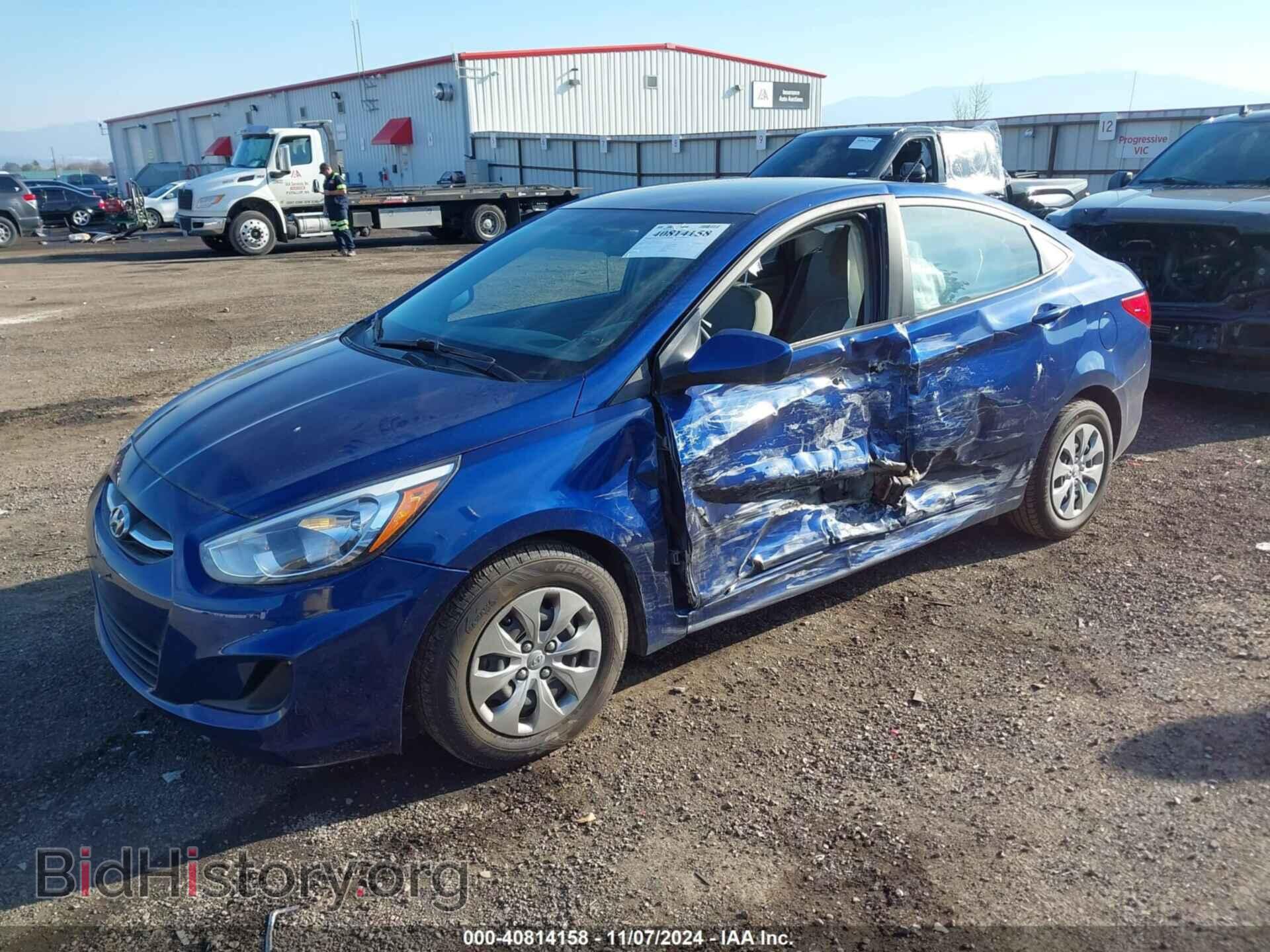 2017 HYUNDAI ACCENT - VIN: KMHCT4AEXHU181517 - Фото 2