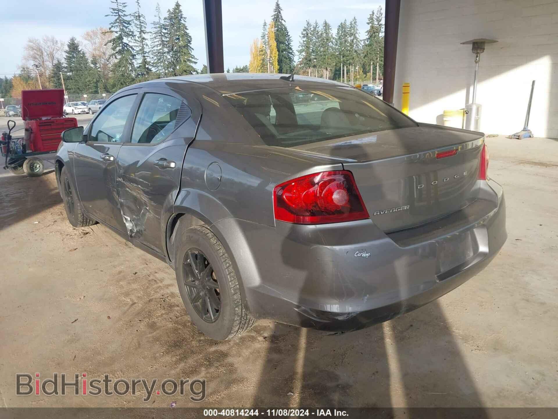 2012 DODGE AVENGER - VIN: 1C3CDZABXCN141269 - Фото 3