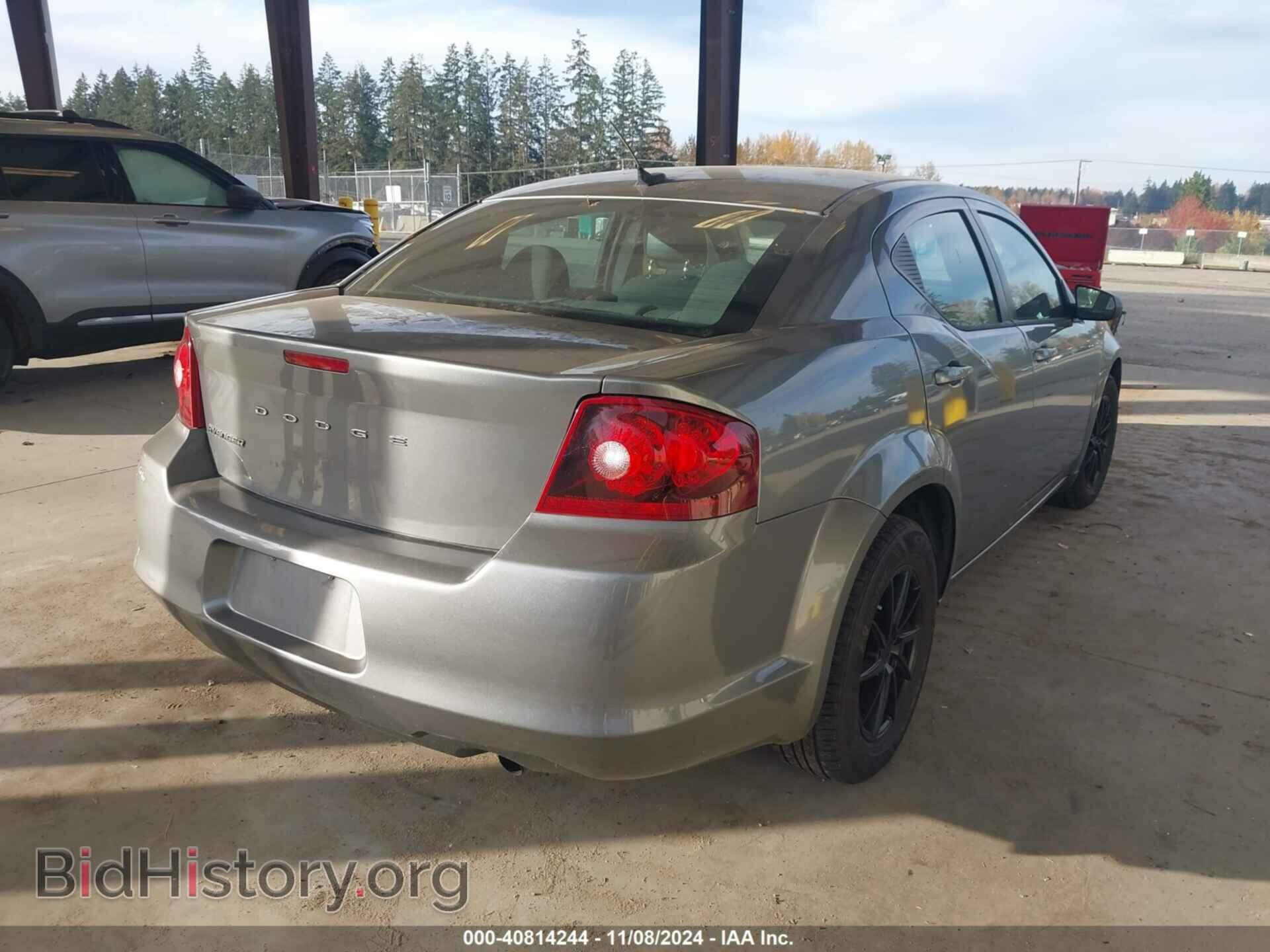 2012 DODGE AVENGER - VIN: 1C3CDZABXCN141269 - Фото 4