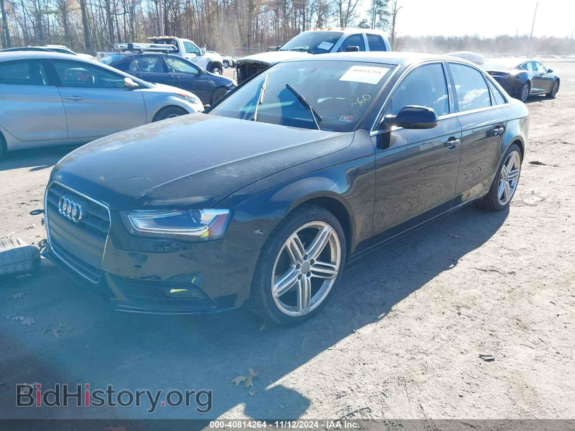 2013 AUDI A4 - VIN: WAUHFAFL1DA192180 - Фото 2