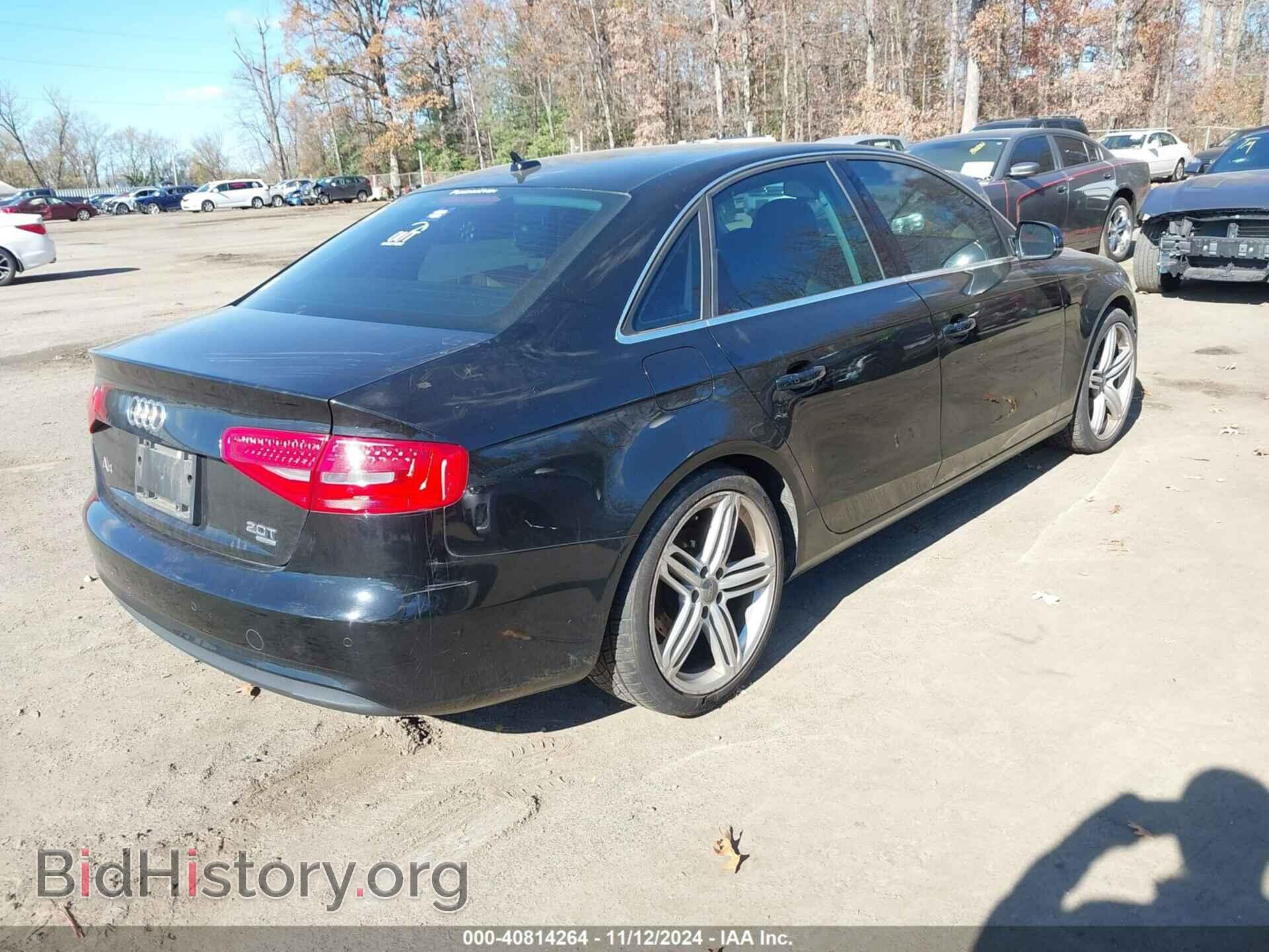 2013 AUDI A4 - VIN: WAUHFAFL1DA192180 - Фото 4
