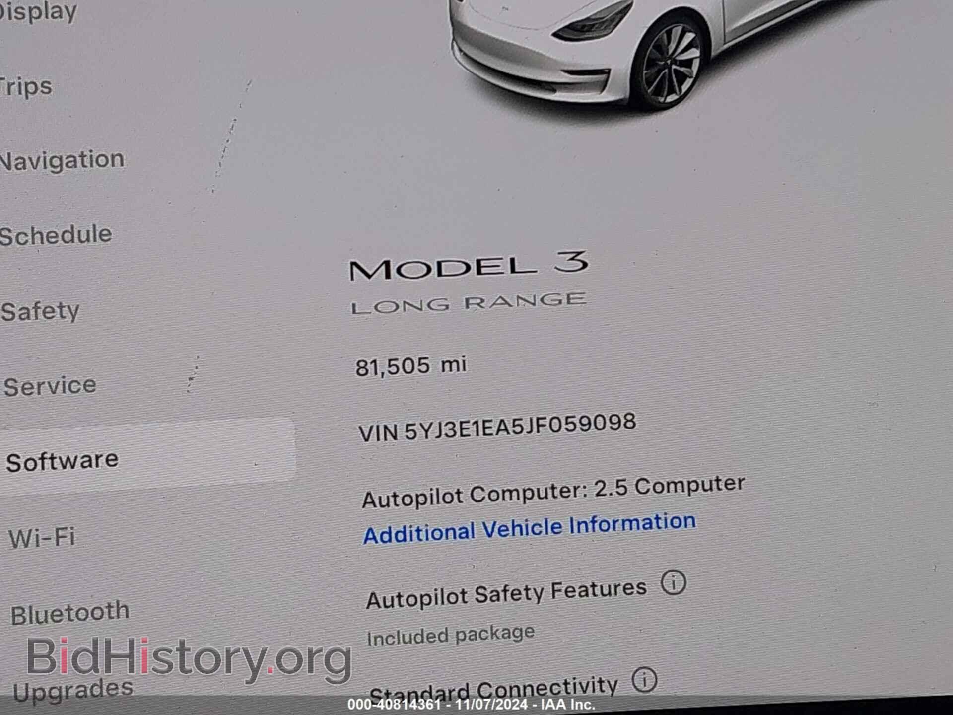 2018 TESLA MODEL 3 - VIN: 5YJ3E1EA5JF059098 - Фото 16