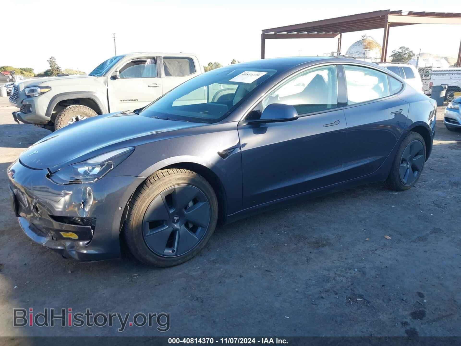 2022 TESLA MODEL 3 - VIN: 5YJ3E1EBXNF170518 - Фото 2