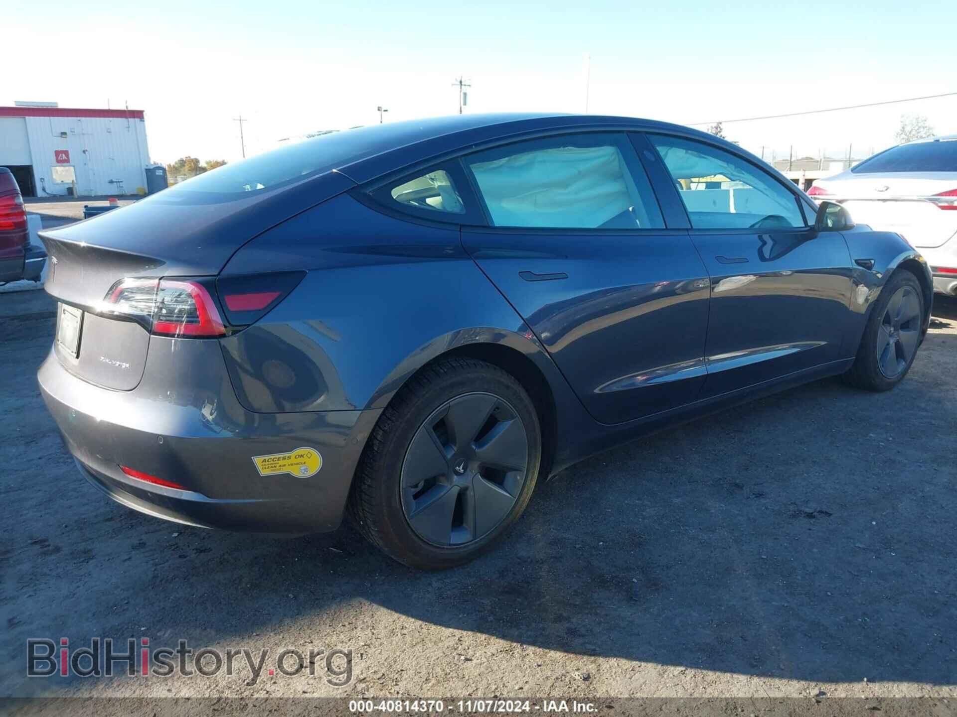 2022 TESLA MODEL 3 - VIN: 5YJ3E1EBXNF170518 - Фото 4