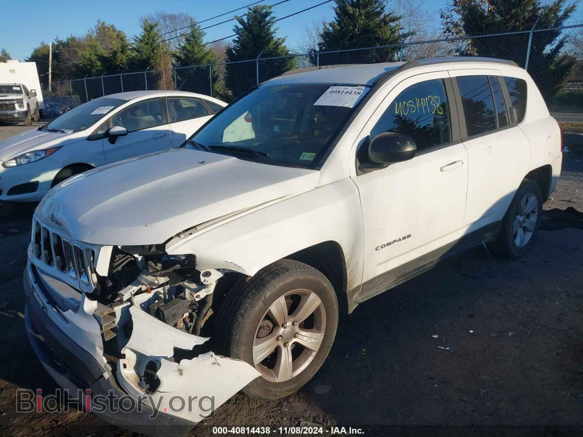 2014 JEEP COMPASS - VIN: 1C4NJDBB4ED647641 - Фото 2