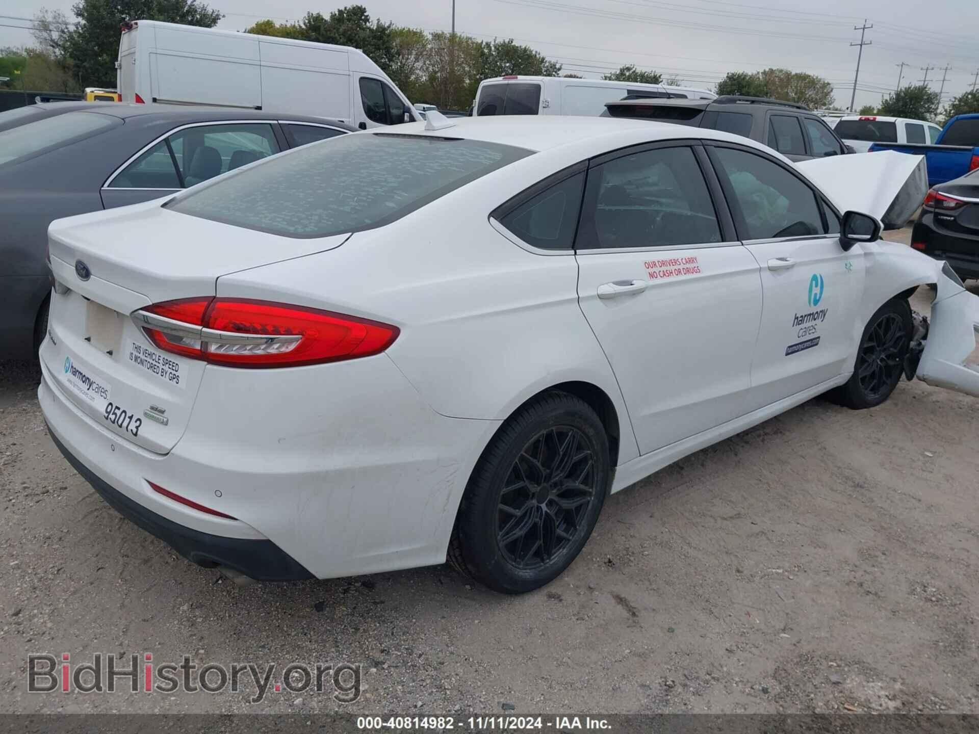 2019 FORD FUSION - VIN: 3FA6P0HD0KR147876 - Фото 4
