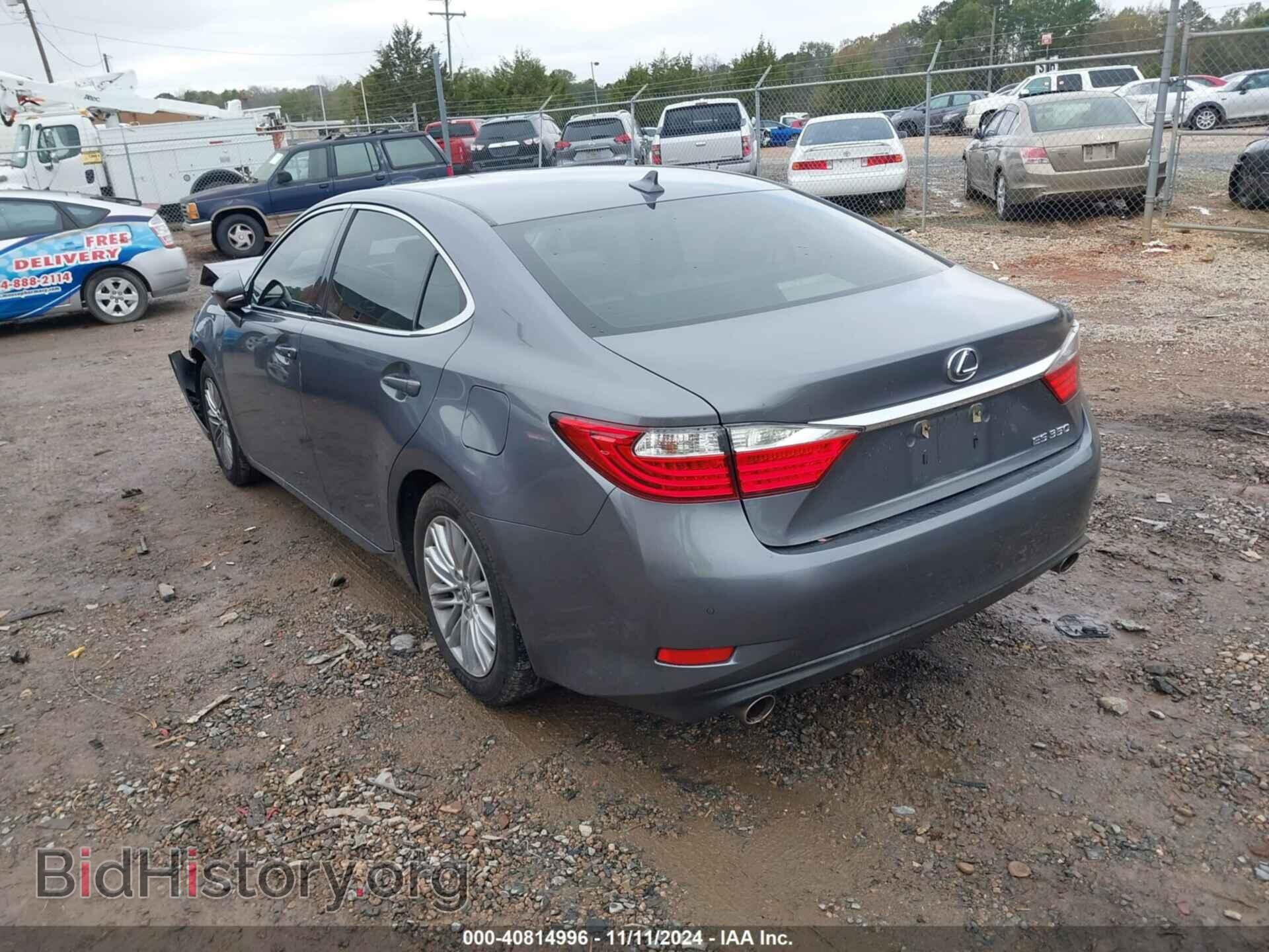 2013 LEXUS ES 350 - VIN: JTHBK1GG6D2052236 - Фото 3