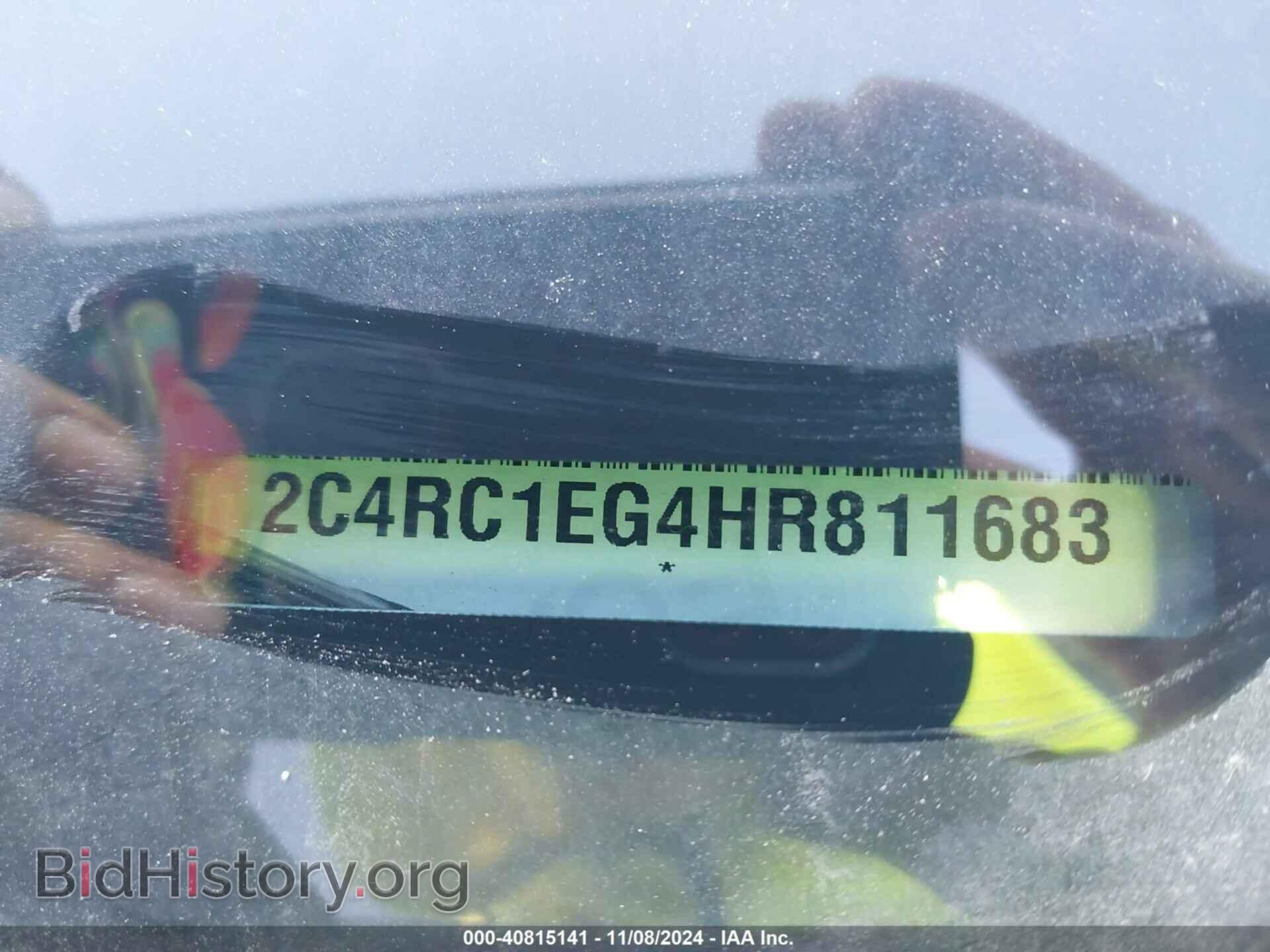 2017 CHRYSLER PACIFICA - VIN: 2C4RC1EG4HR811683 - Photo 9
