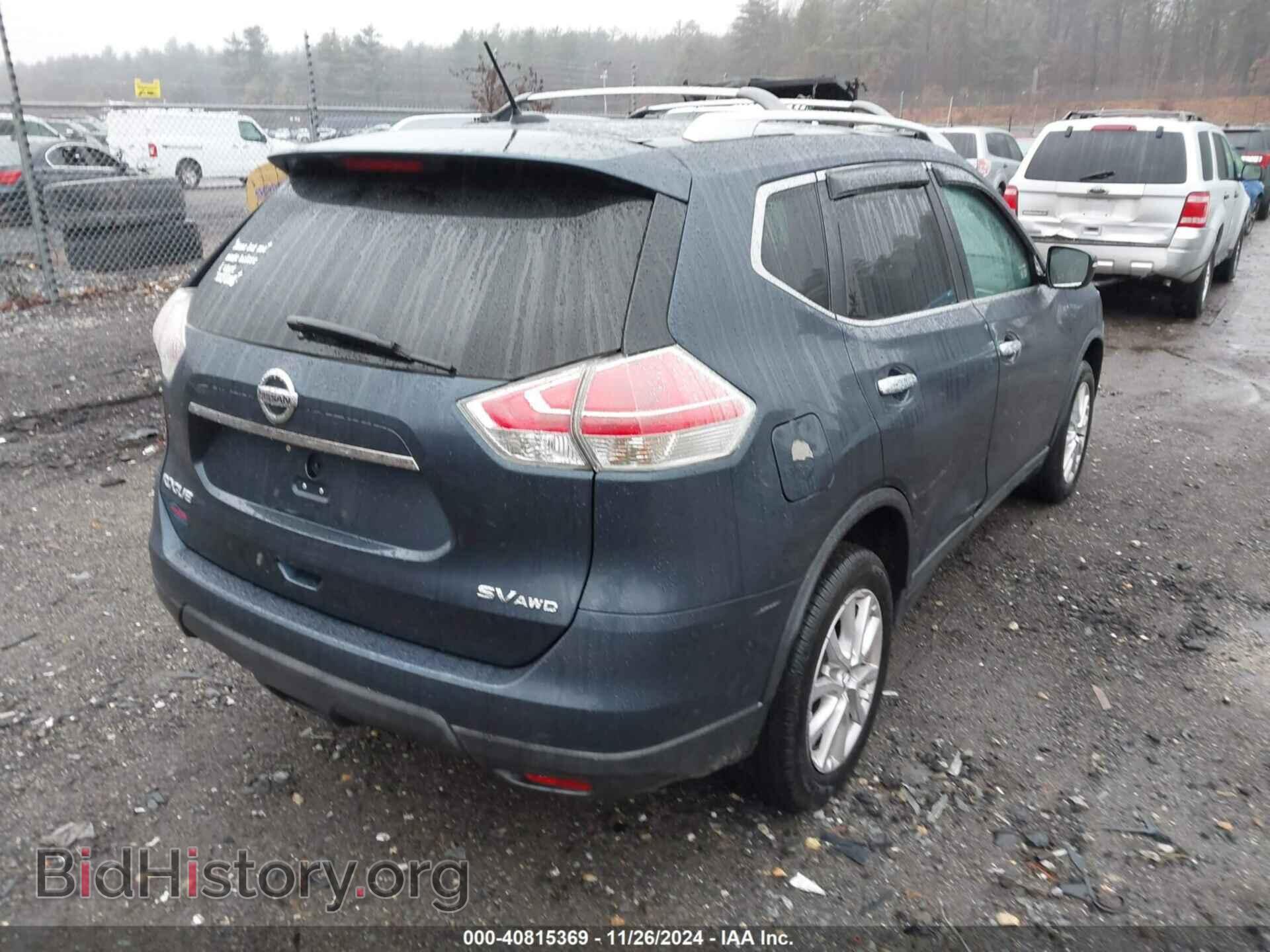 2015 NISSAN ROGUE - VIN: KNMAT2MV4FP536074 - Фото 4