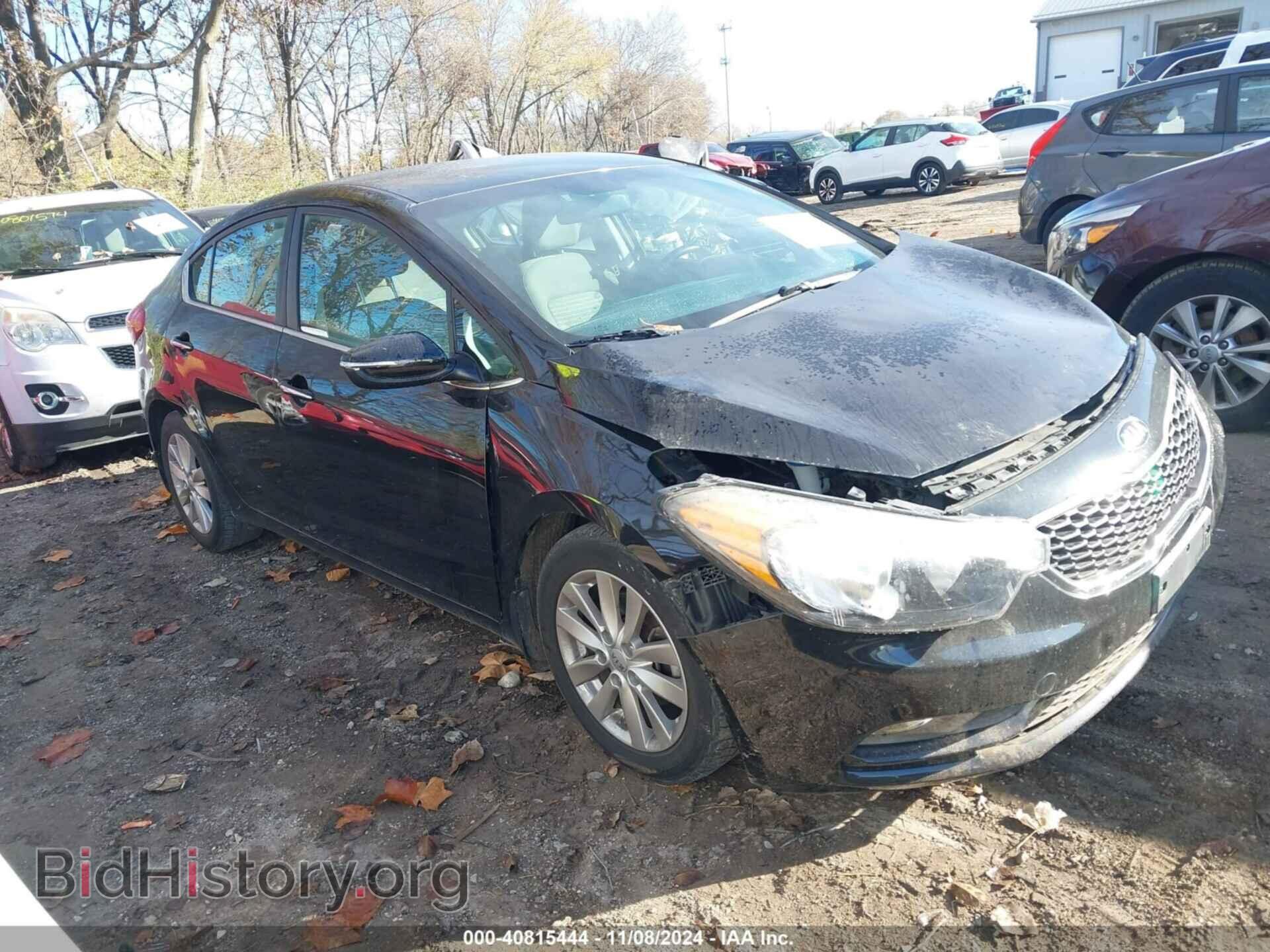 Photo KNAFX4A89F5292466 - KIA FORTE 2015