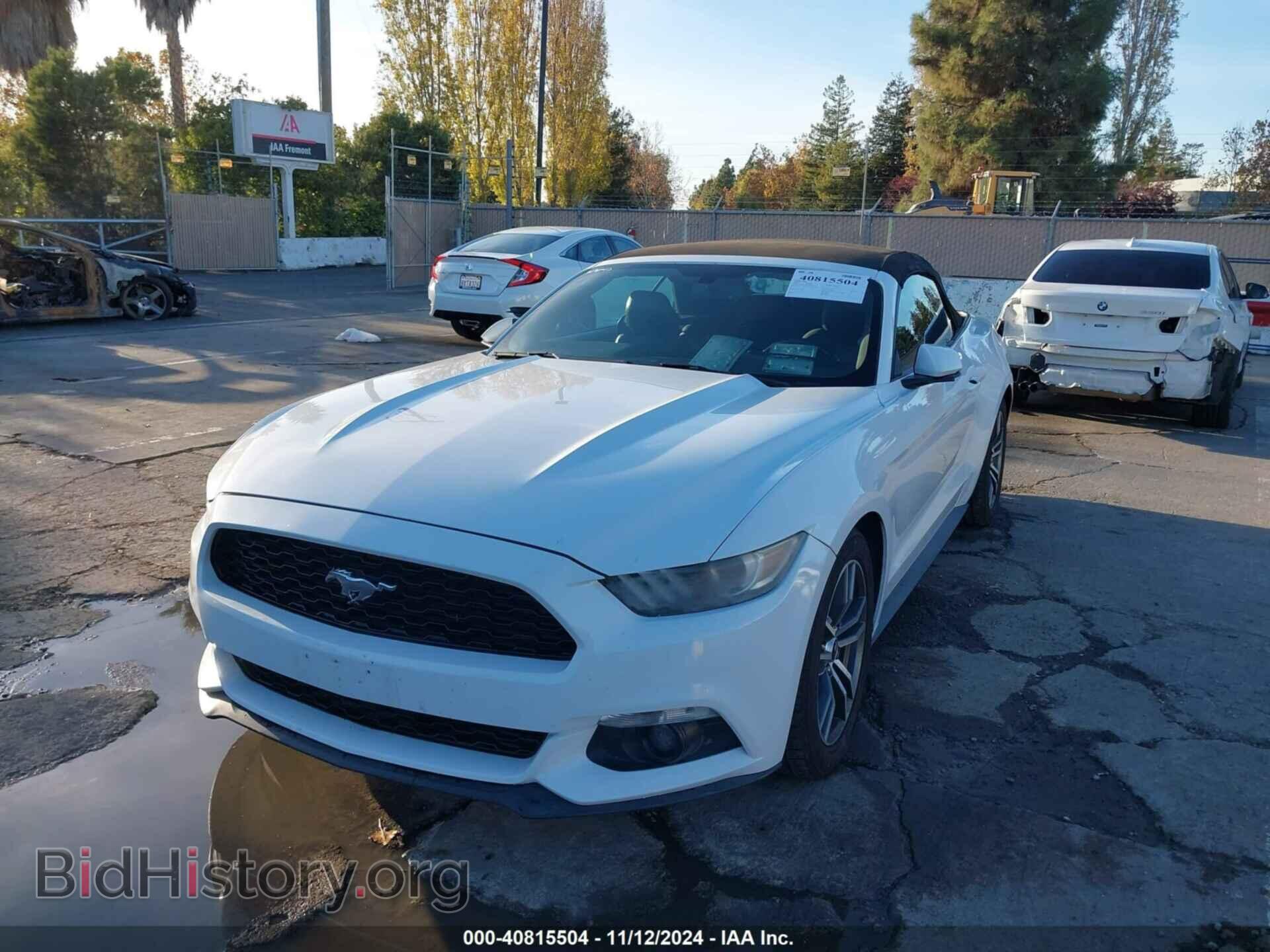 2016 FORD MUSTANG - VIN: 1FATP8UH5G5280749 - Фото 6