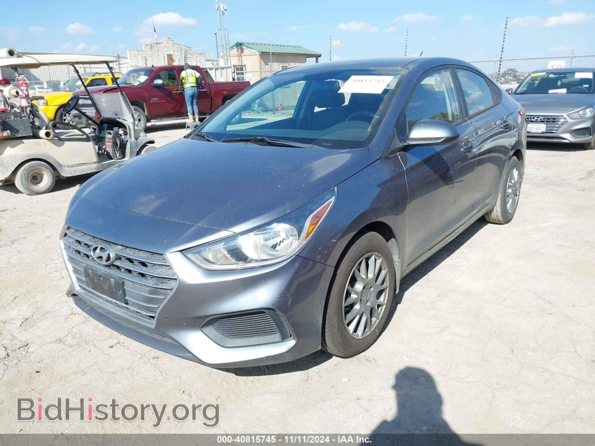 2019 HYUNDAI ACCENT - VIN: 3KPC24A3XKE073992 - Фото 2