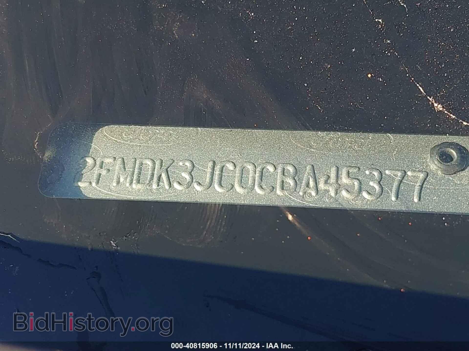 2012 FORD EDGE - VIN: 2FMDK3JC0CBA45377 - Фото 9