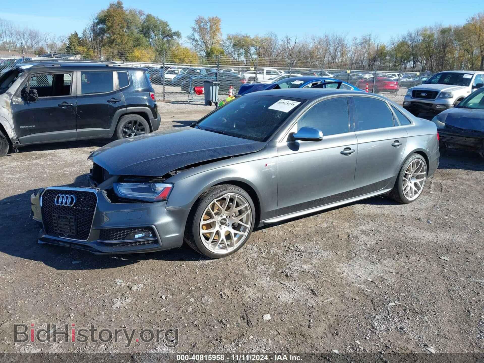 2015 AUDI S4 - VIN: WAUBGAFL2FA066075 - Фото 2
