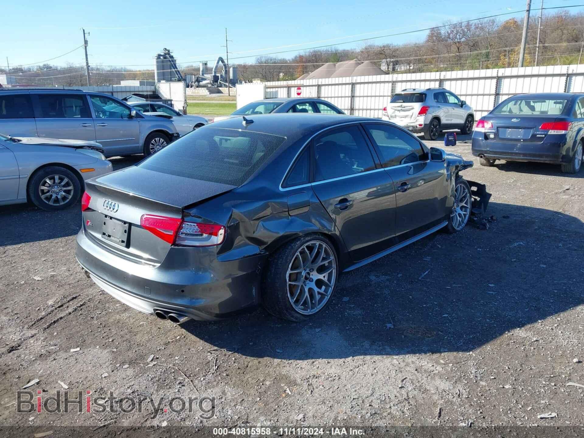 2015 AUDI S4 - VIN: WAUBGAFL2FA066075 - Фото 4