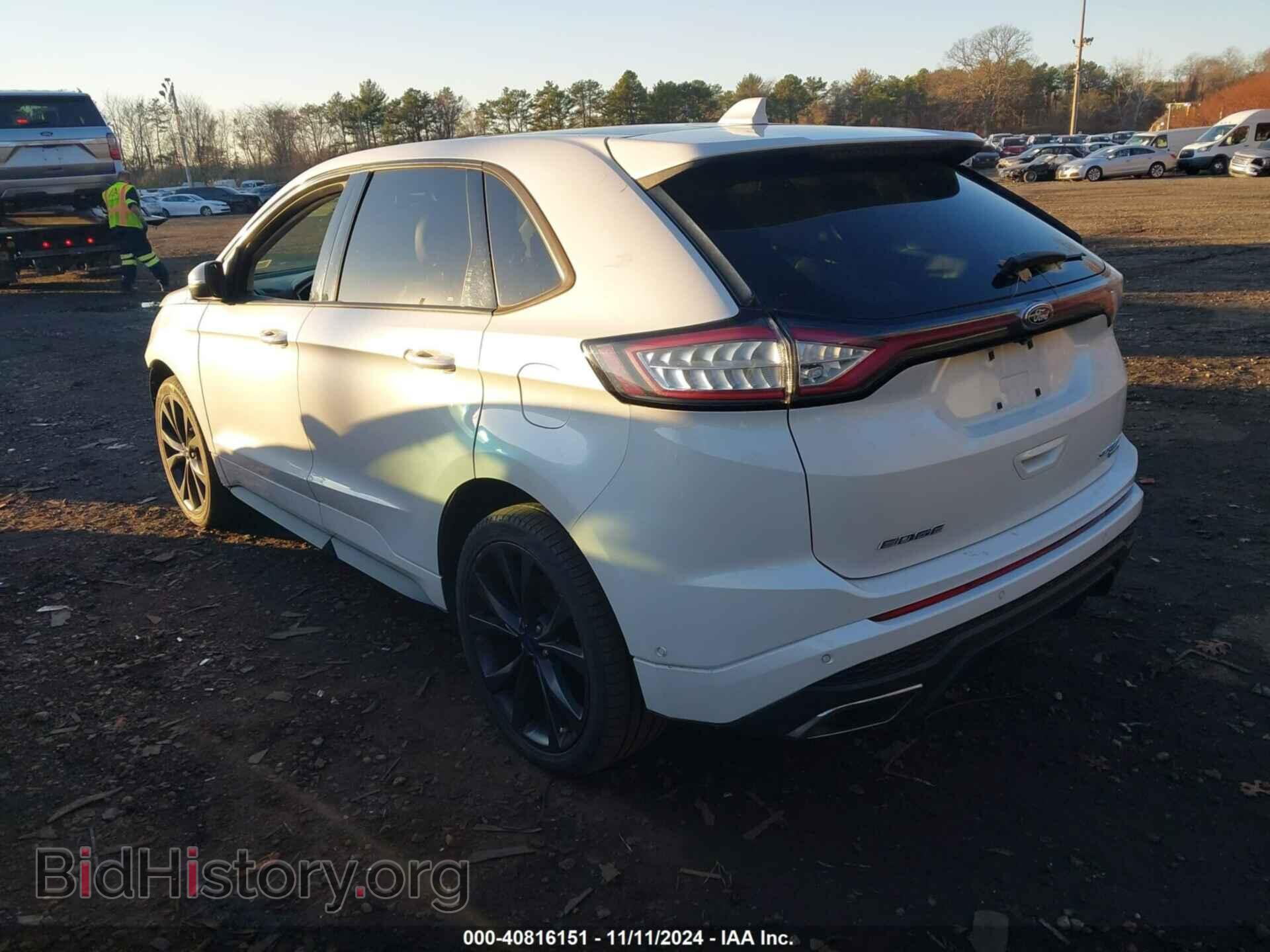 2015 FORD EDGE - VIN: 2FMTK4AP8FBC08592 - Фото 3