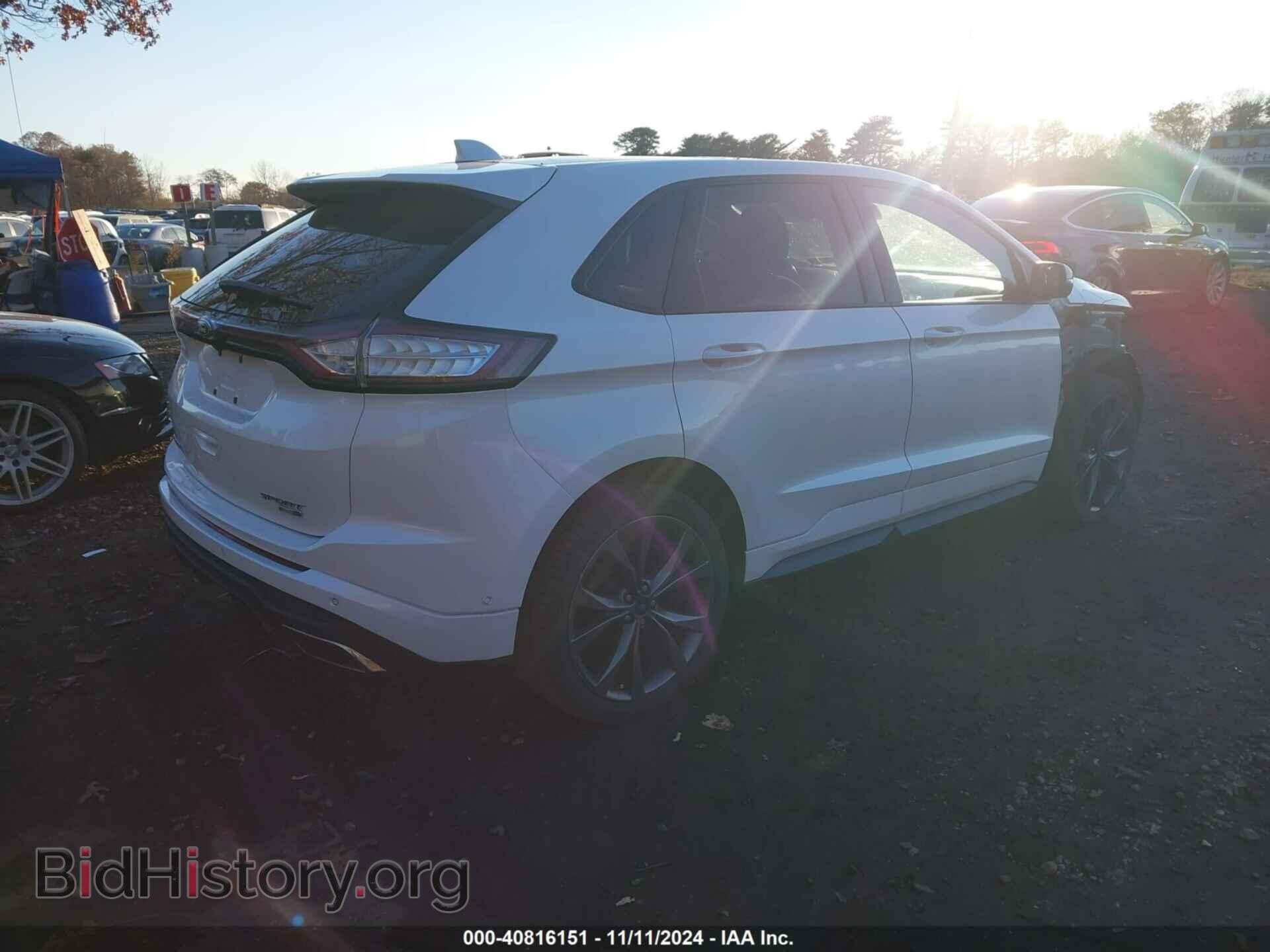 2015 FORD EDGE - VIN: 2FMTK4AP8FBC08592 - Фото 4