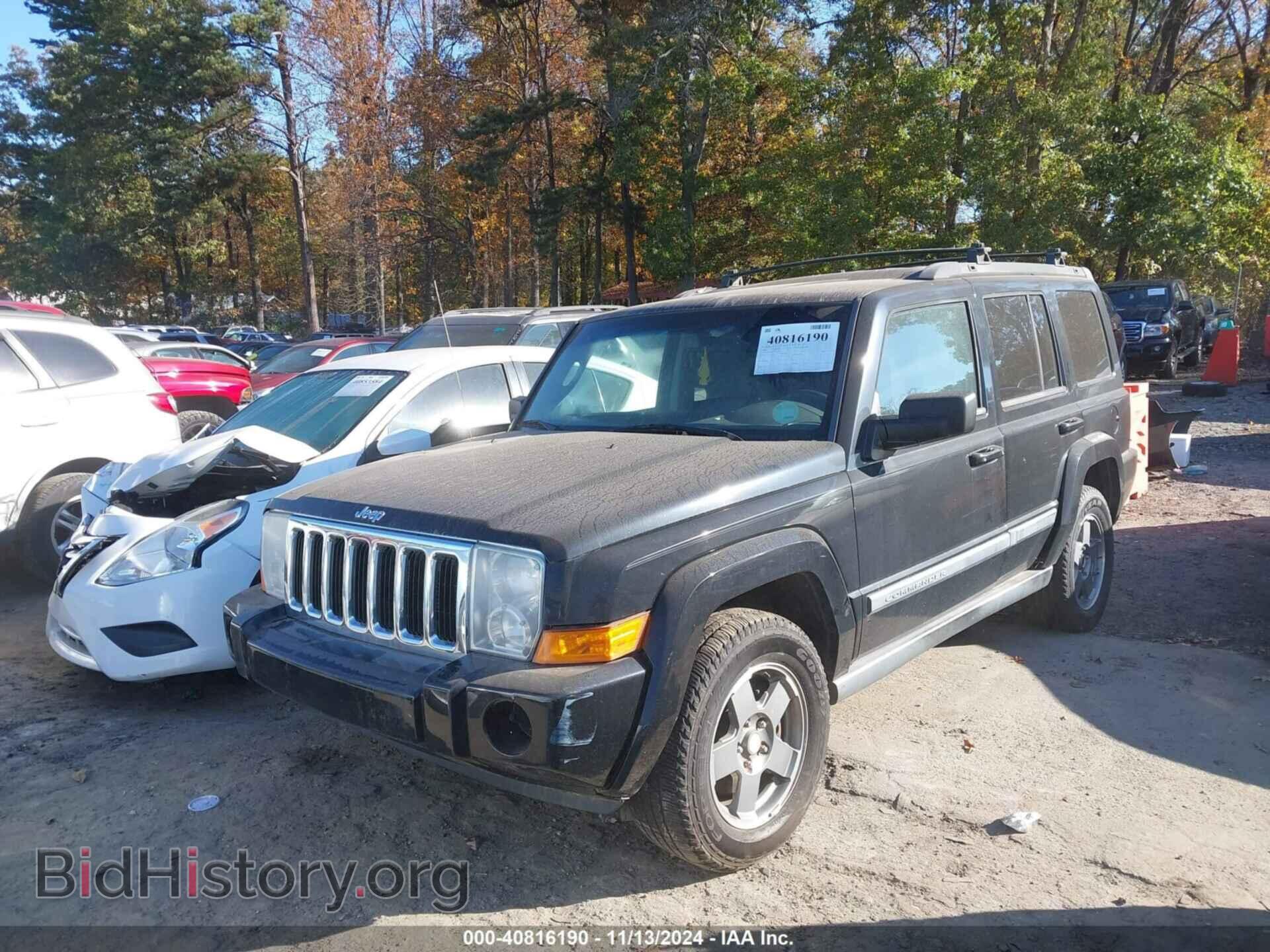 2007 JEEP COMMANDER - VIN: 1J8HH48P77C655276 - Фото 2