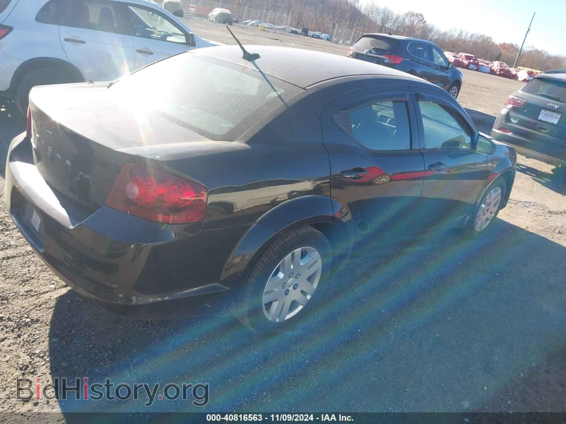 2012 DODGE AVENGER - VIN: 1C3CDZAB5CN286638 - Фото 4
