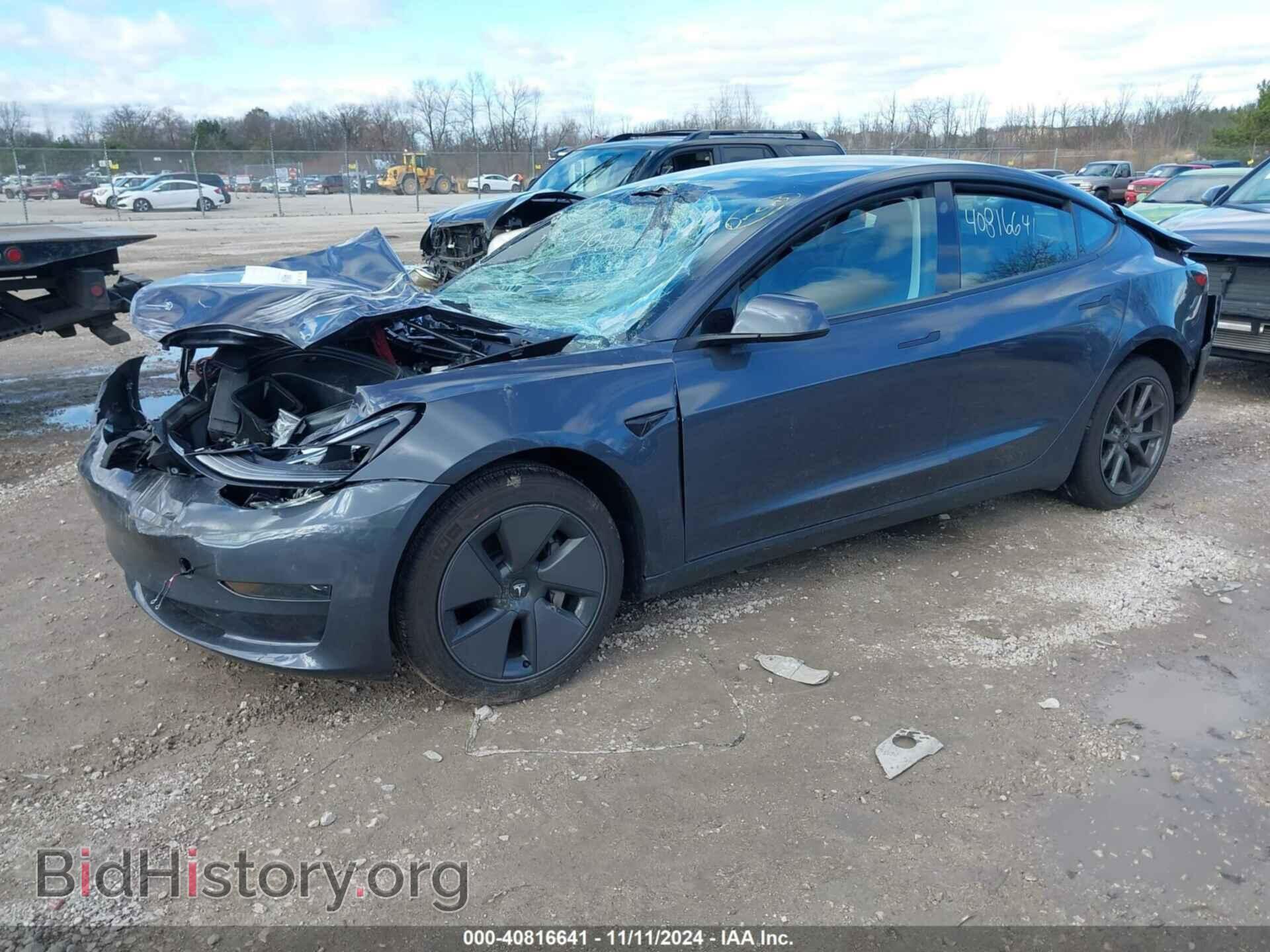 2023 TESLA MODEL 3 - VIN: 5YJ3E1EA9PF681034 - Фото 2