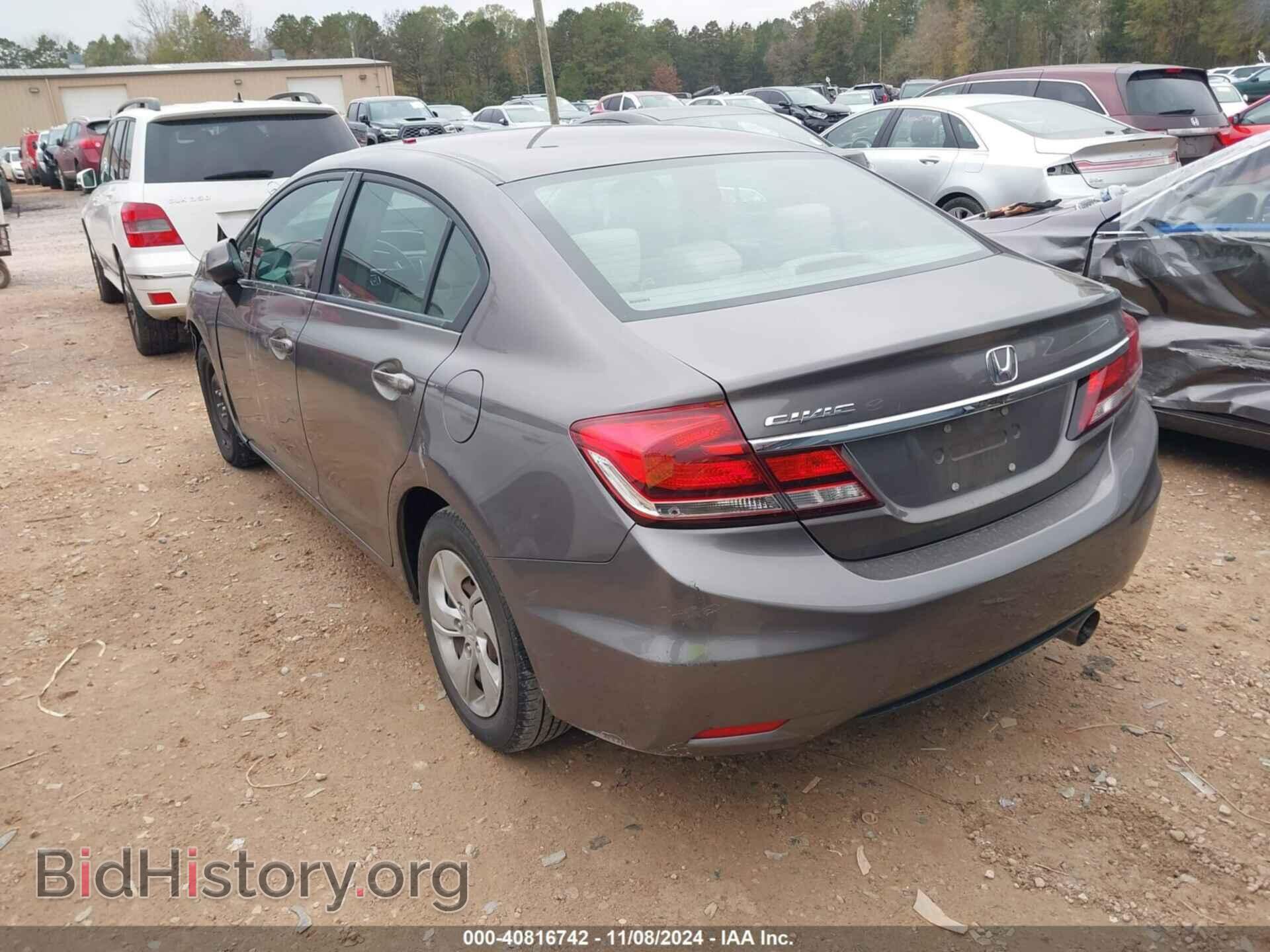 2013 HONDA CIVIC - VIN: 19XFB2F51DE240819 - Фото 3
