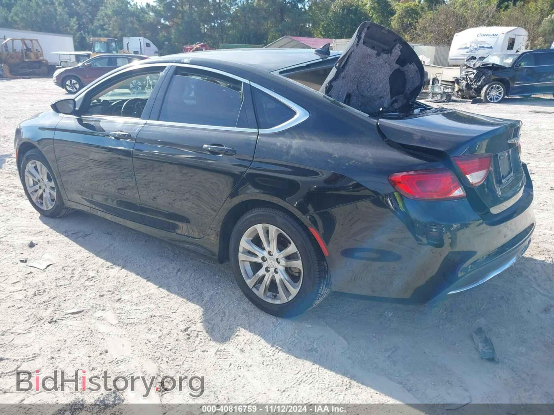 2016 CHRYSLER 200 - VIN: 1C3CCCAB7GN191620 - Фото 3