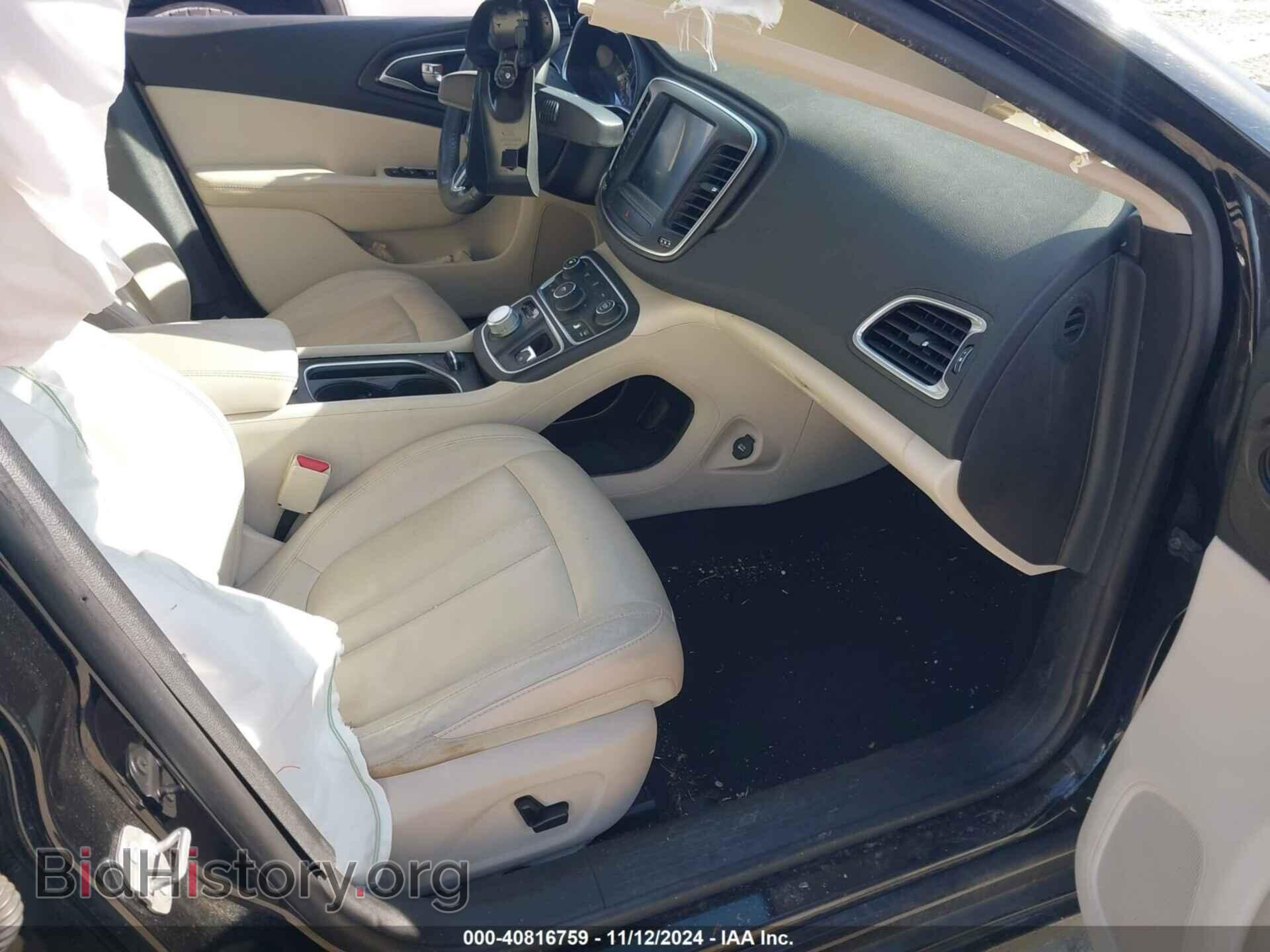 2016 CHRYSLER 200 - VIN: 1C3CCCAB7GN191620 - Фото 5