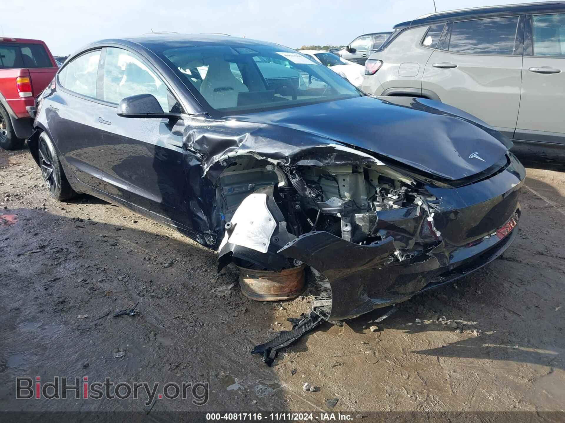 Photo 5YJ3E1ET7RF841447 - TESLA MODEL 3 2024