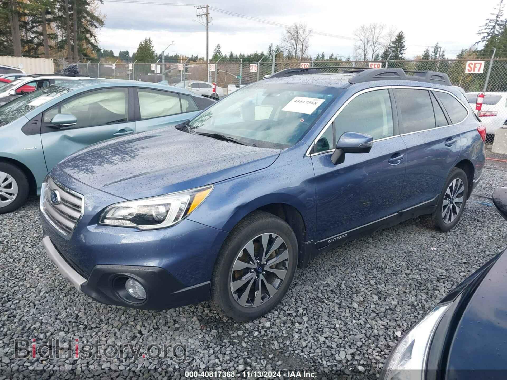 2015 SUBARU OUTBACK - VIN: 4S4BSENC5F3259752 - Фото 2