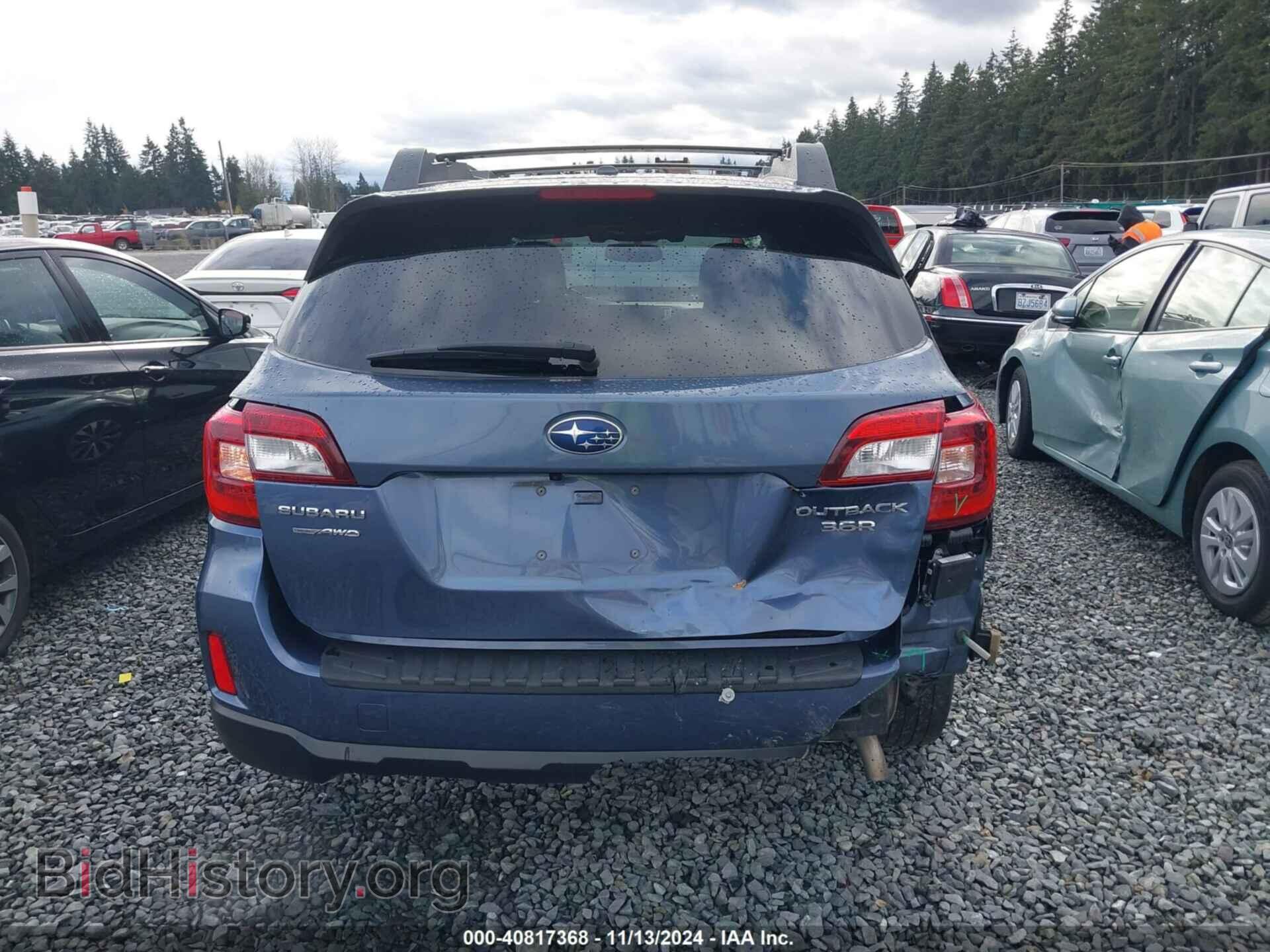 2015 SUBARU OUTBACK - VIN: 4S4BSENC5F3259752 - Фото 17
