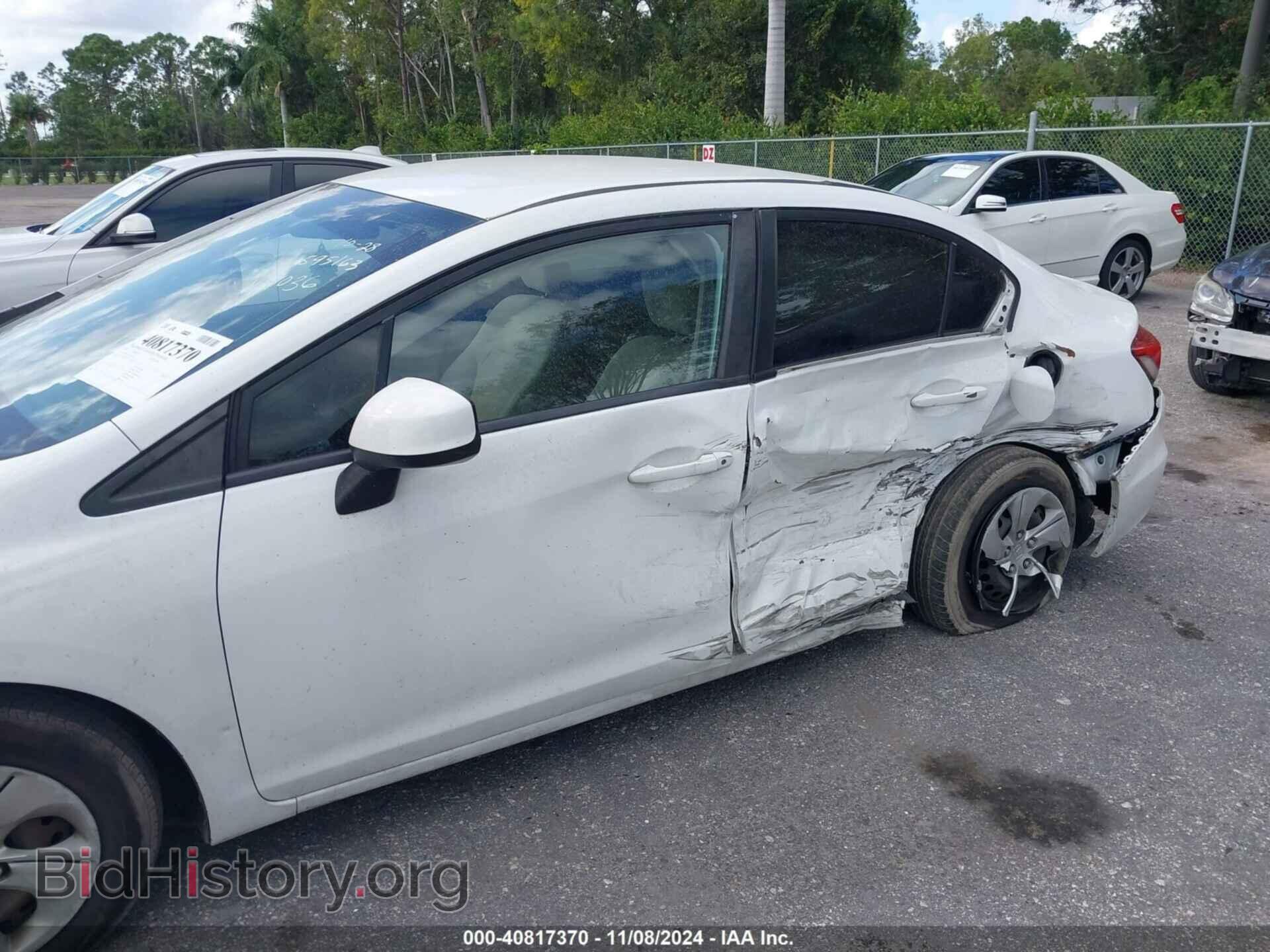 2013 HONDA CIVIC - VIN: 19XFB2F56DE081036 - Фото 6