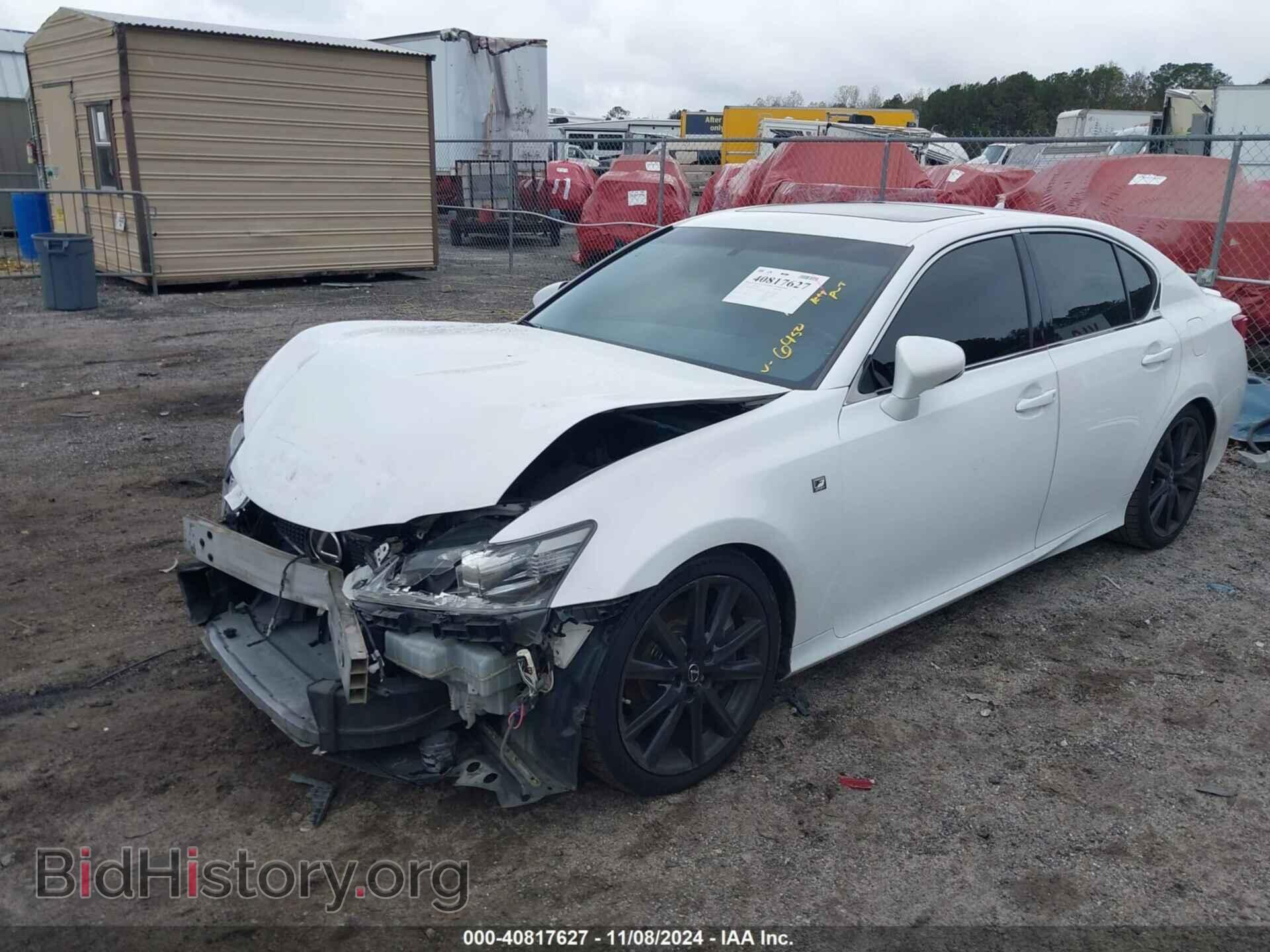 2014 LEXUS GS 350 - VIN: JTHBE1BL0E5036450 - Фото 2