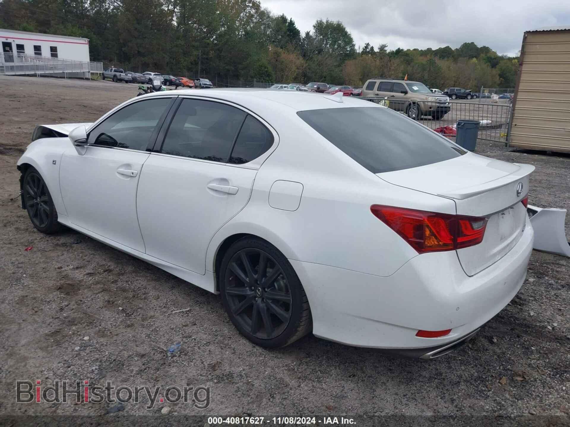 2014 LEXUS GS 350 - VIN: JTHBE1BL0E5036450 - Фото 3