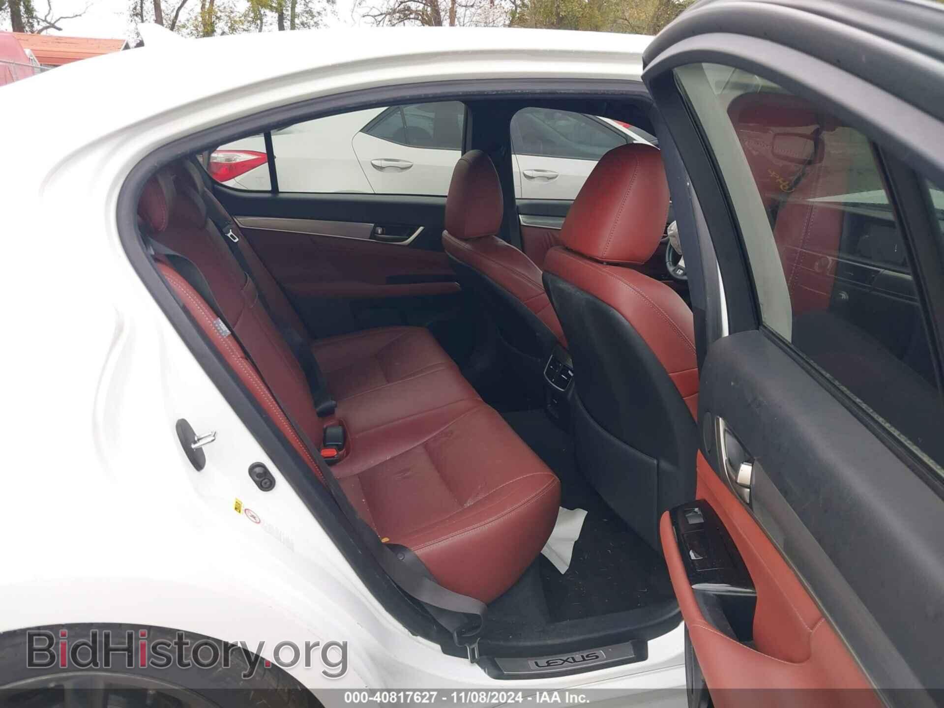 2014 LEXUS GS 350 - VIN: JTHBE1BL0E5036450 - Фото 8