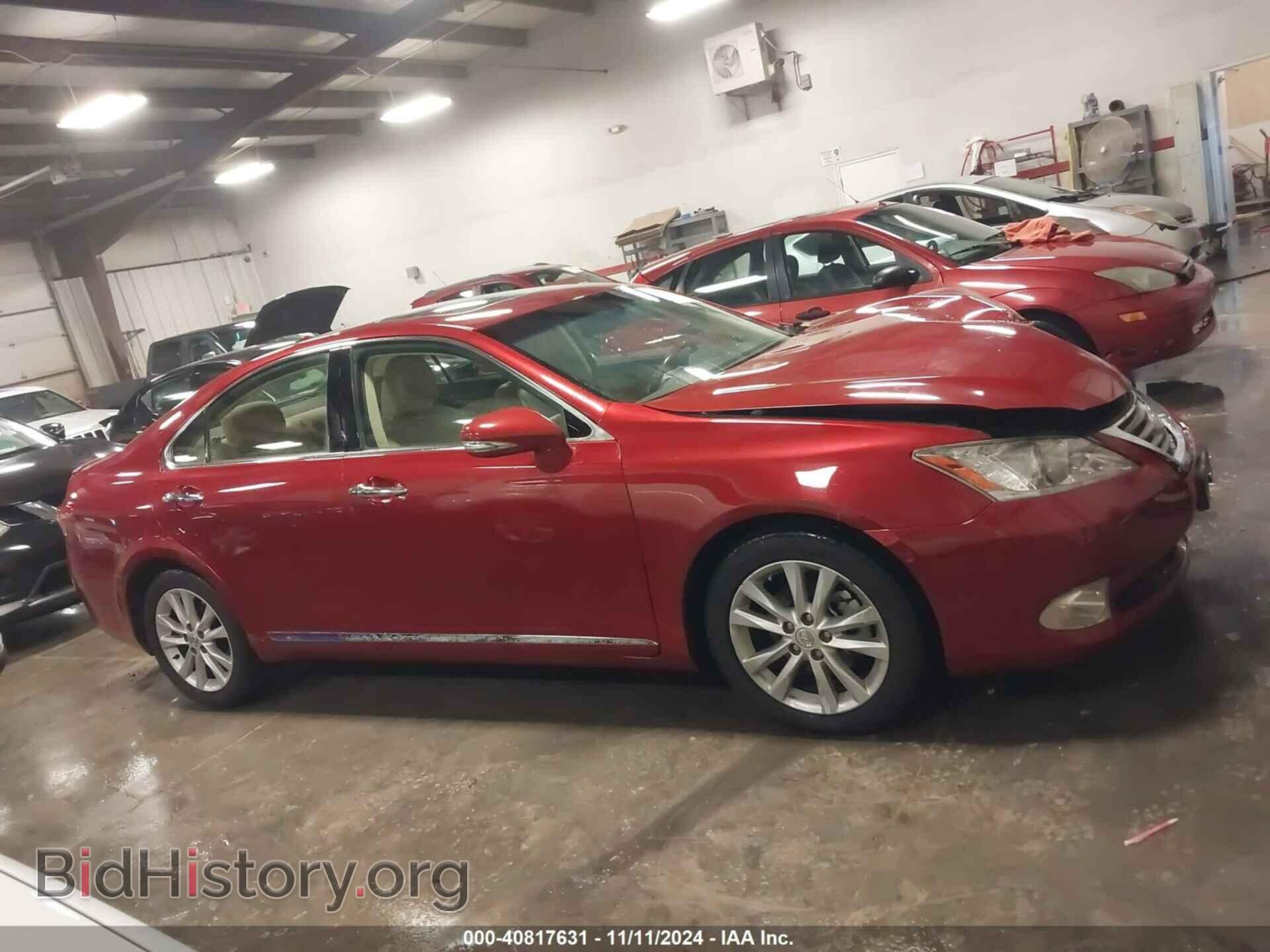 2010 LEXUS ES 350 - VIN: JTHBK1EG8A2390932 - Фото 13