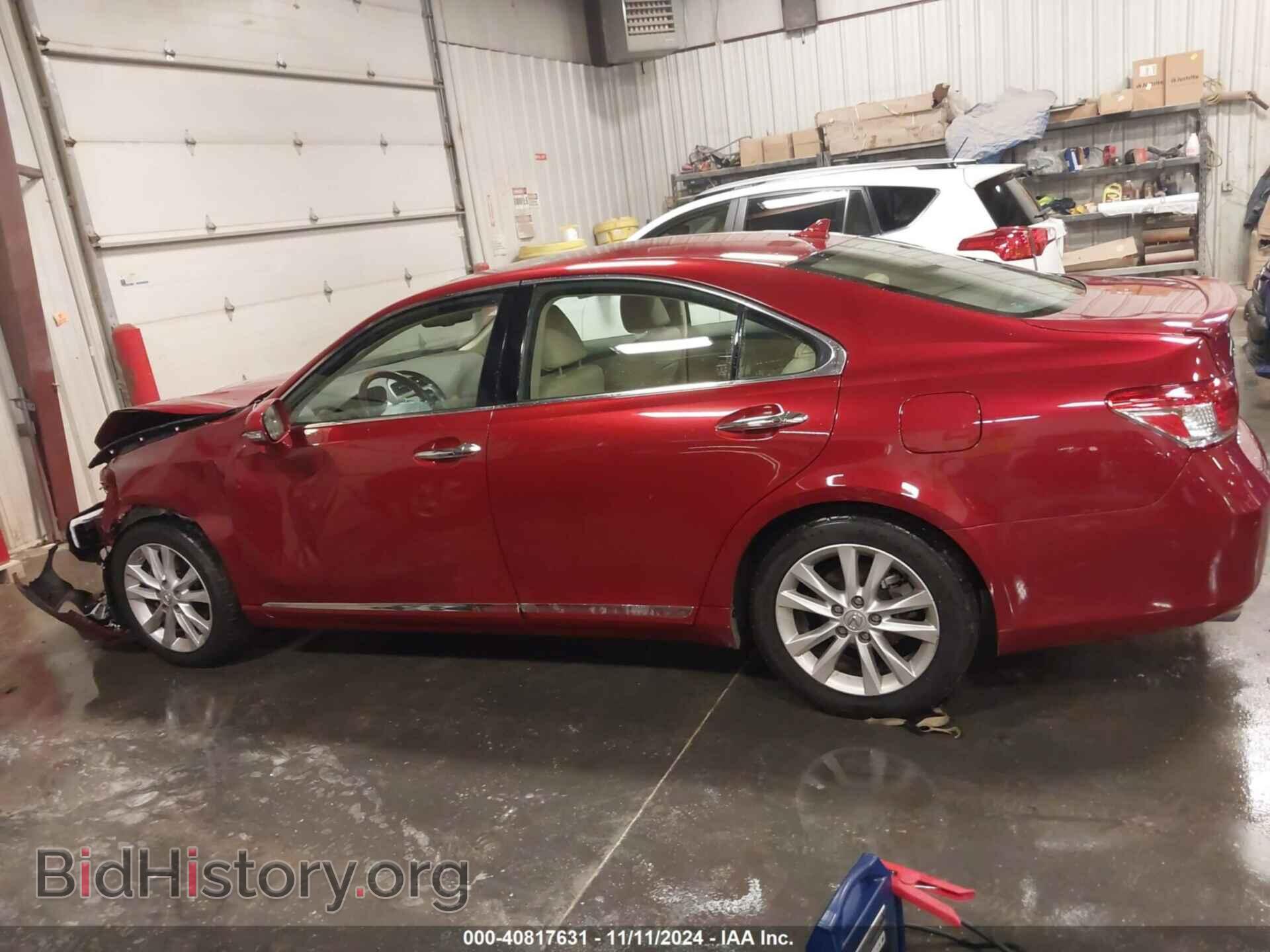 2010 LEXUS ES 350 - VIN: JTHBK1EG8A2390932 - Фото 14