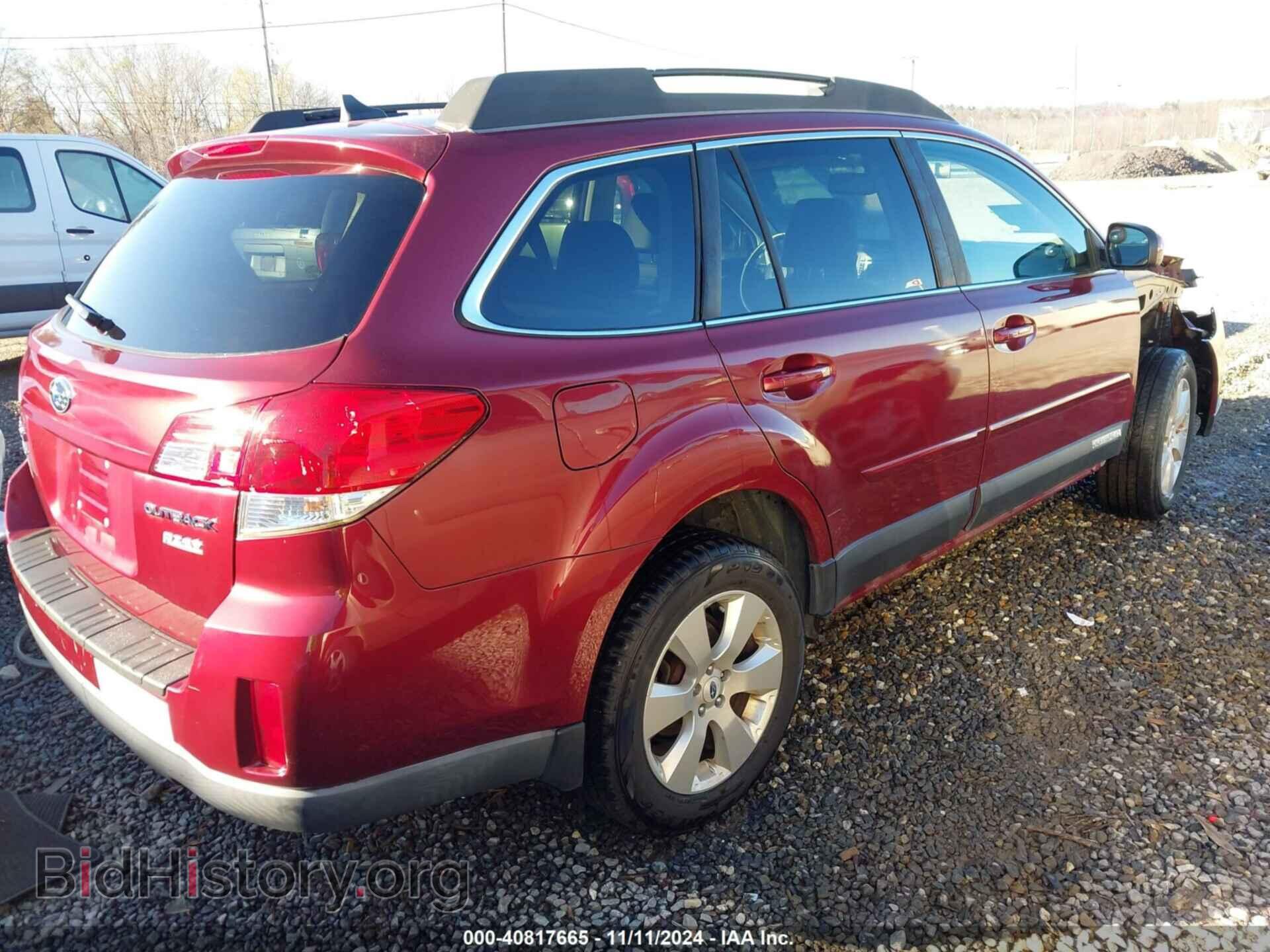2012 SUBARU OUTBACK - VIN: 4S4BRBKC5C3301086 - Фото 4
