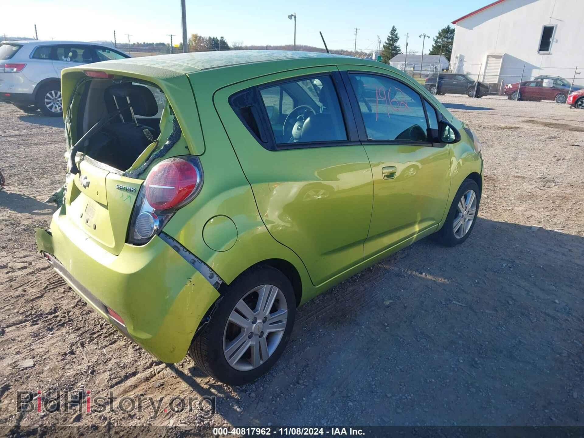 2013 CHEVROLET SPARK - VIN: KL8CD6S97DC505935 - Фото 4