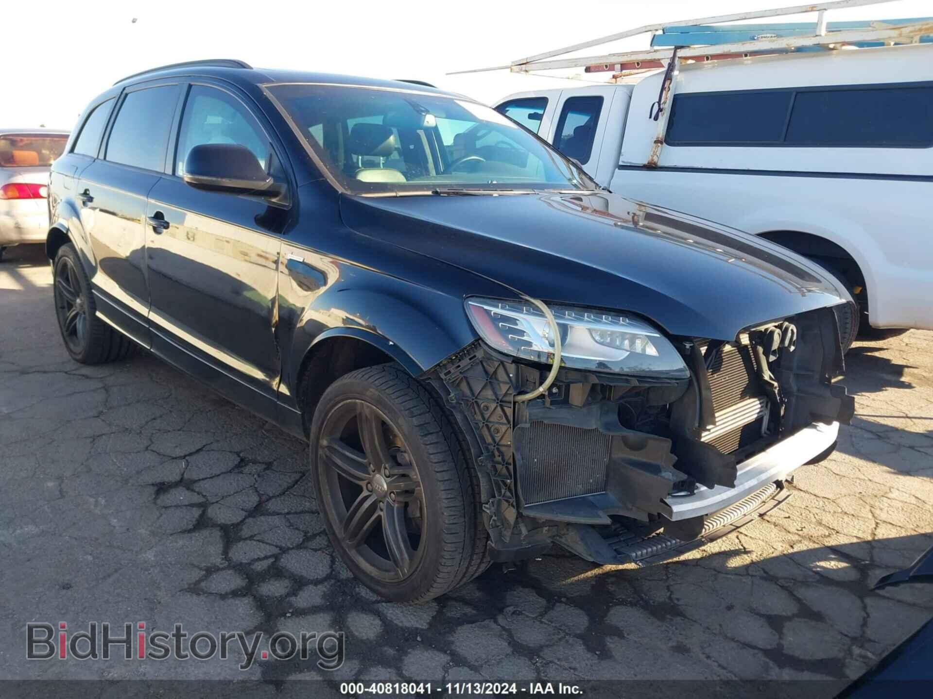 Photo WA1DGAFEXCD002335 - AUDI Q7 2012