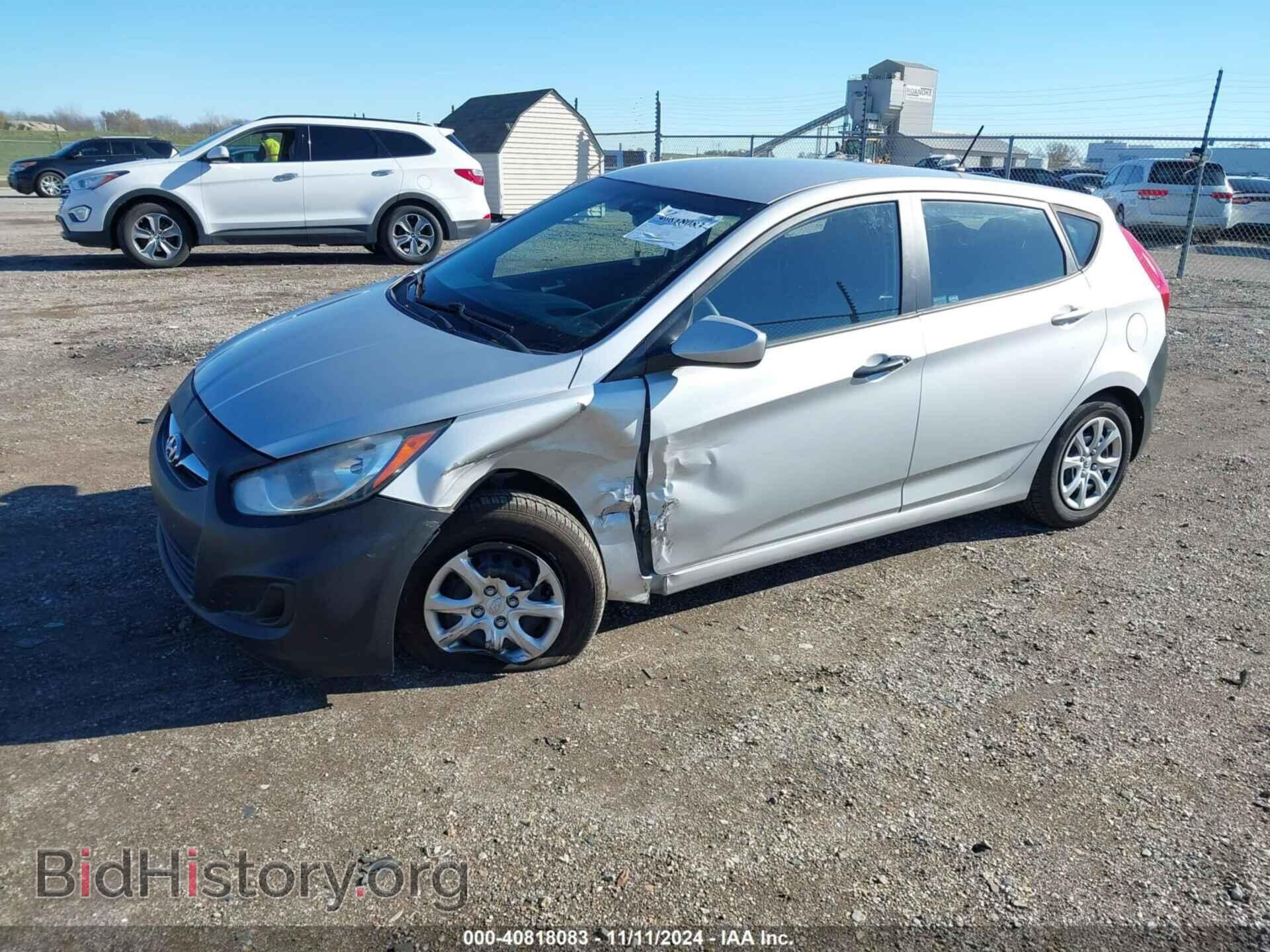 2013 HYUNDAI ACCENT - VIN: KMHCT5AE1DU080771 - Фото 2