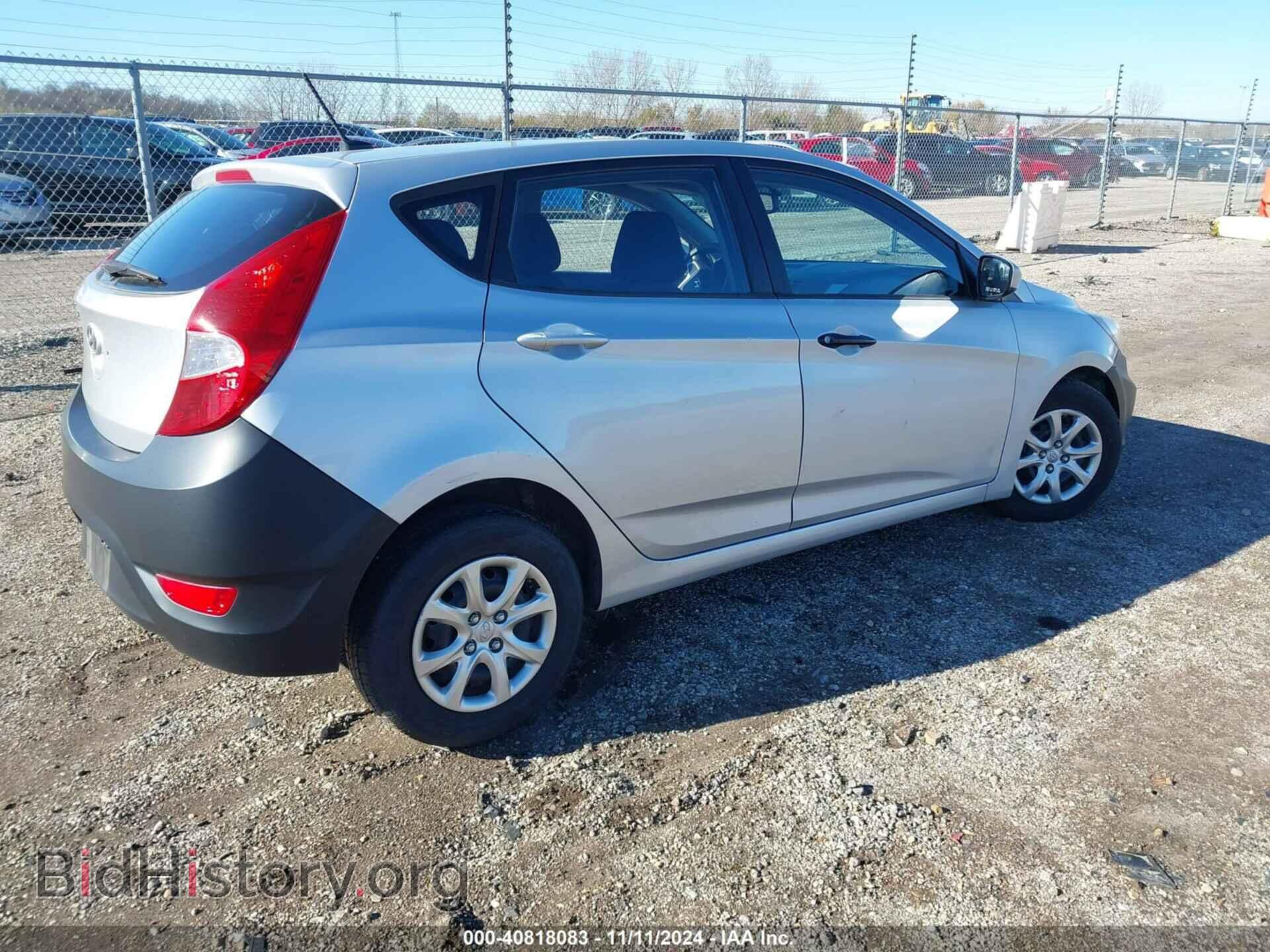 2013 HYUNDAI ACCENT - VIN: KMHCT5AE1DU080771 - Фото 4