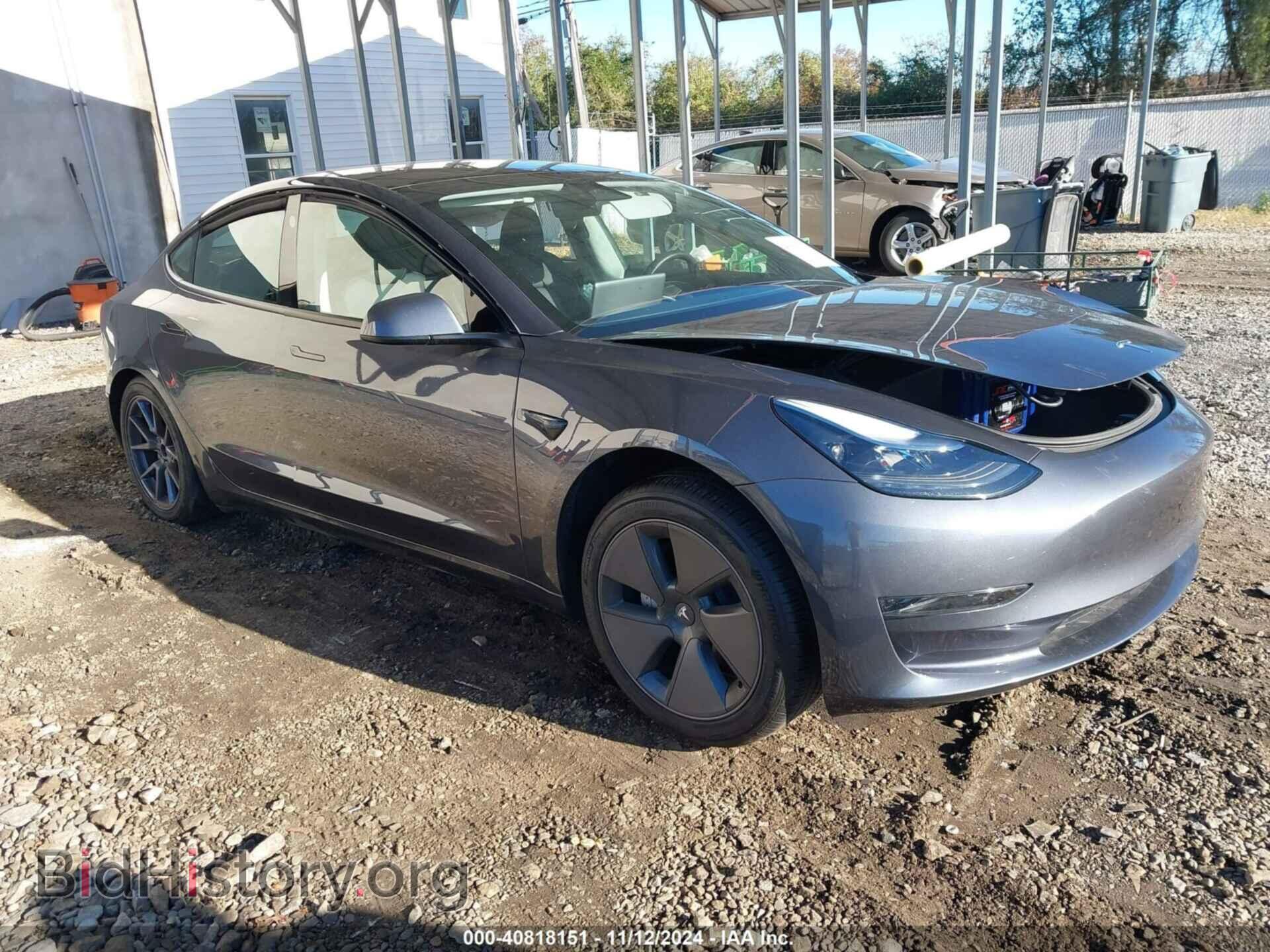 Photo 5YJ3E1EA3PF673642 - TESLA MODEL 3 2023