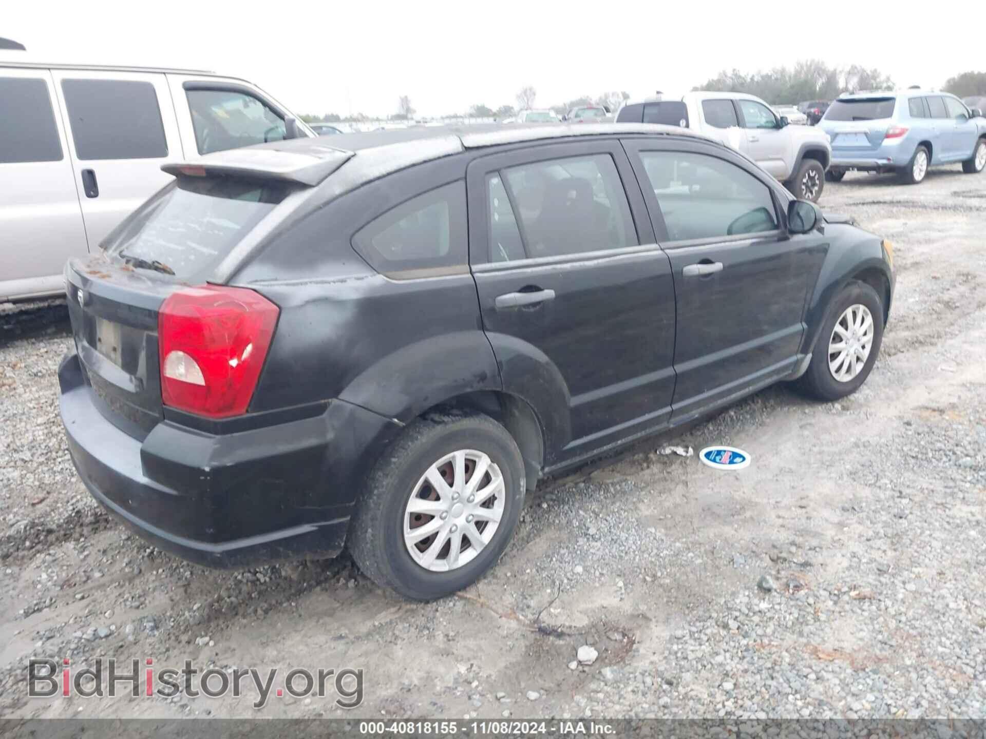 2007 DODGE CALIBER - VIN: 1B3HB28B57D376678 - Photo 4