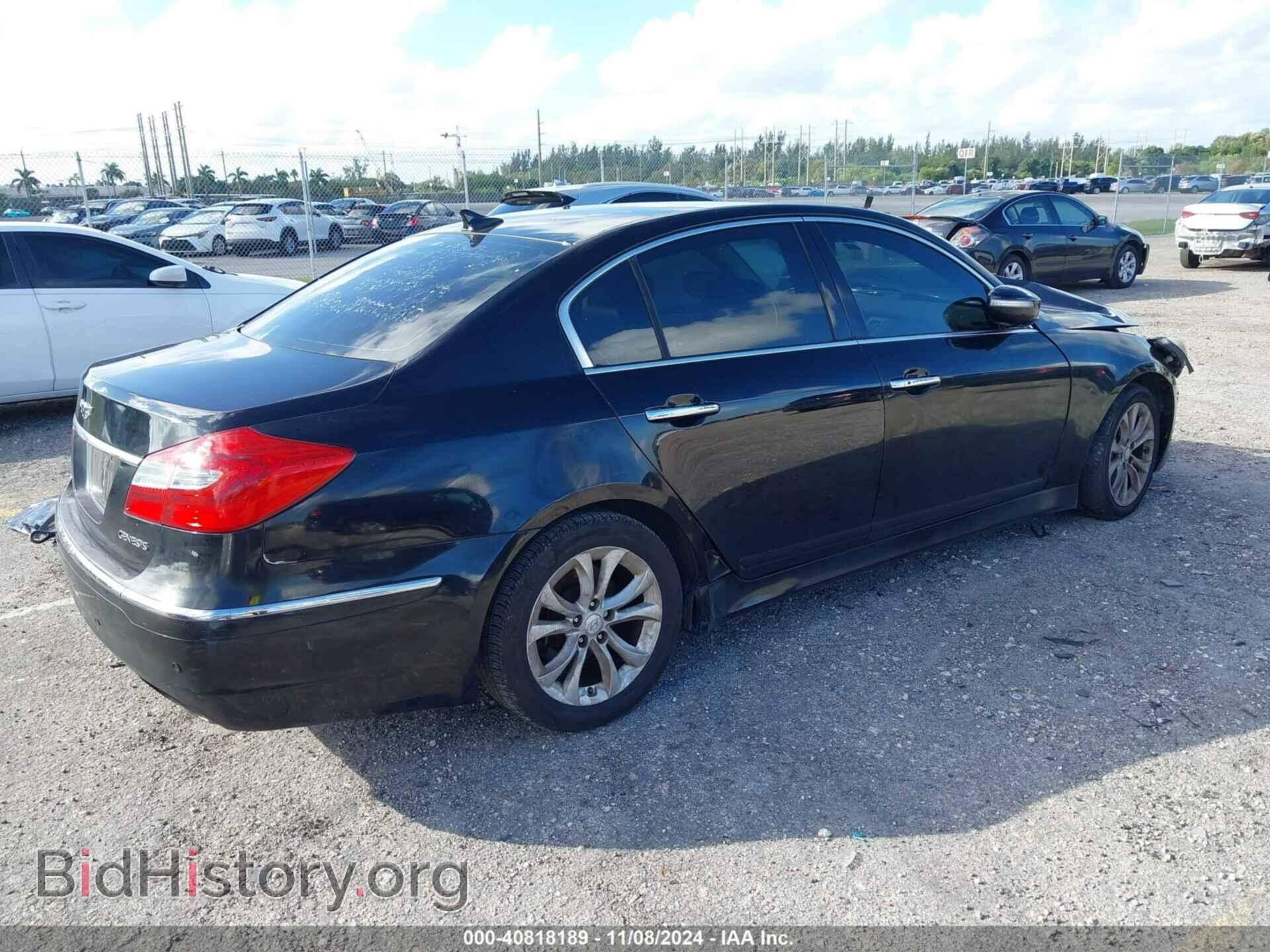 2012 HYUNDAI GENESIS - VIN: KMHGC4DD1CU161430 - Фото 4